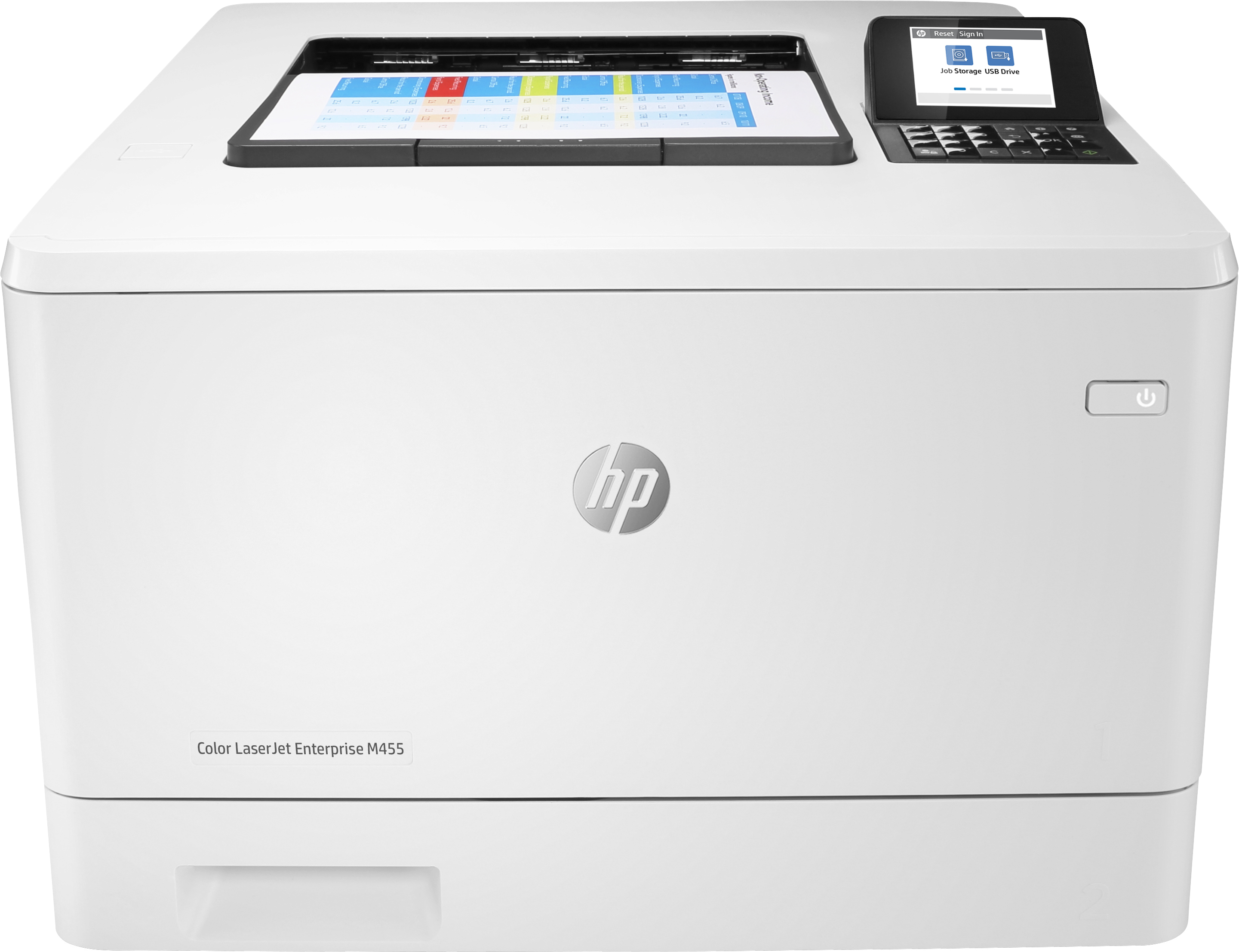 HP Color LaserJet Enterprise M455dn, Farbe, Drucker für Kleine &amp; mittelständische Unternehmen, Drucken, Kompakte Größe; Hohe Sicherheit; Energieeffizient; Beidseitiger Druck