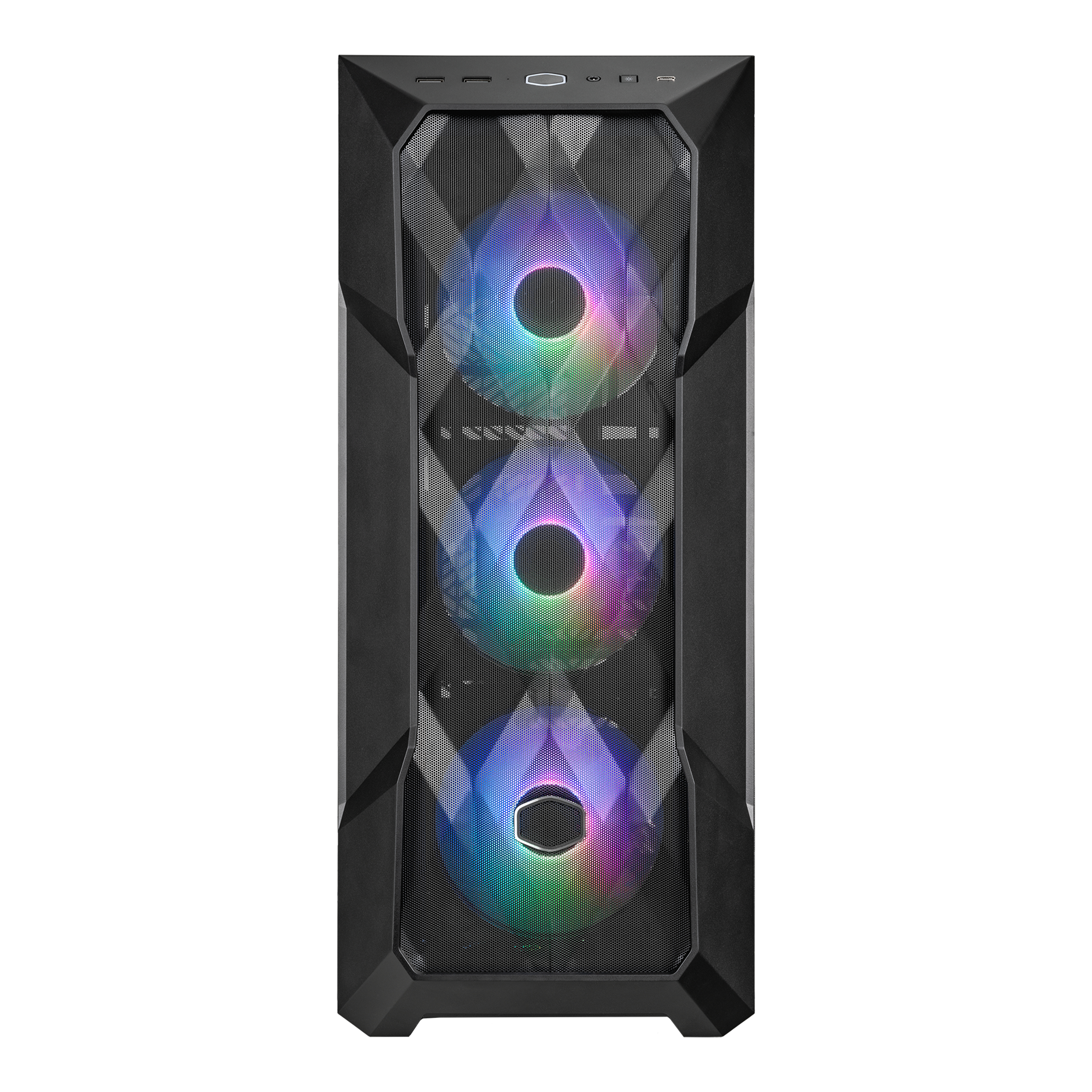 Cooler Master MasterBox TD500 Mesh V2 Midi Tower Schwarz