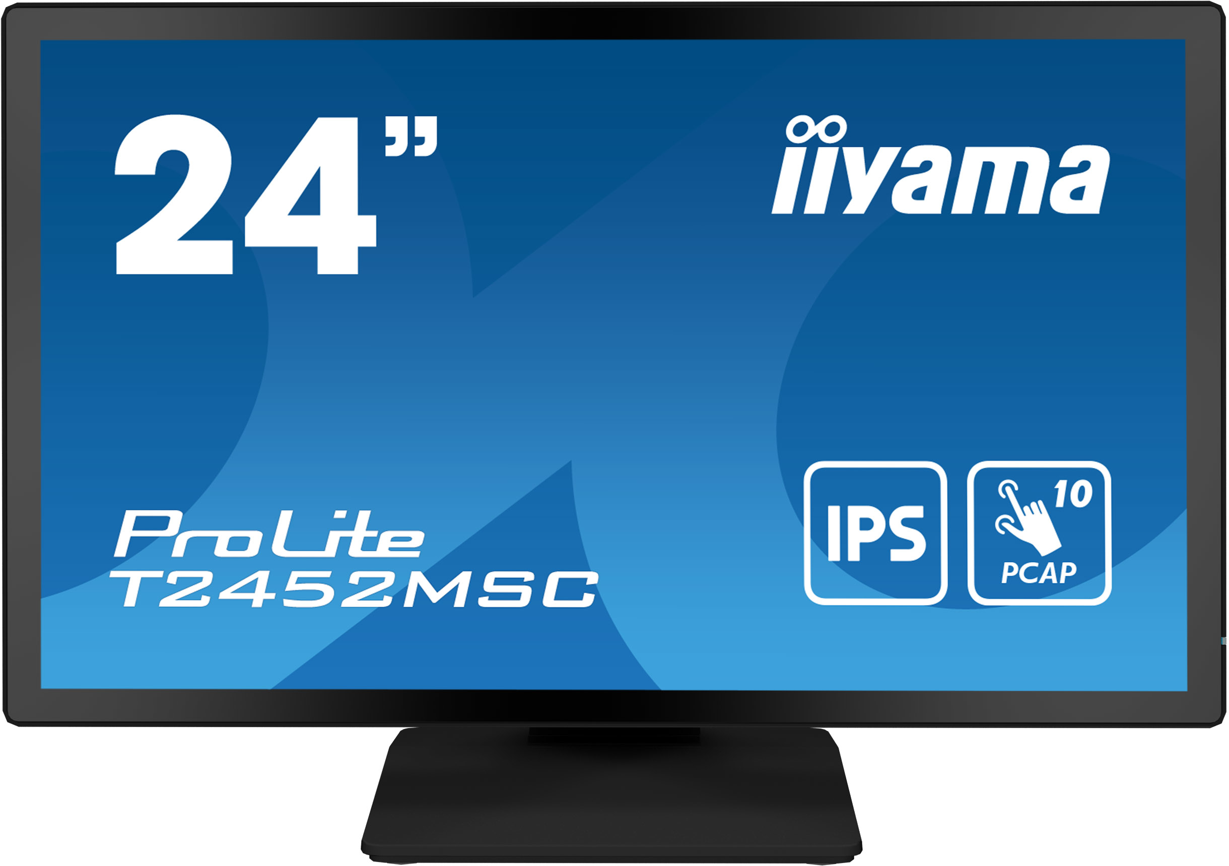iiyama ProLite T2452MSC-B1 Computerbildschirm 60,5 cm (23.8") 1920 x 1080 Pixel Full HD LCD Touchscreen Multi-Nutzer Schwarz