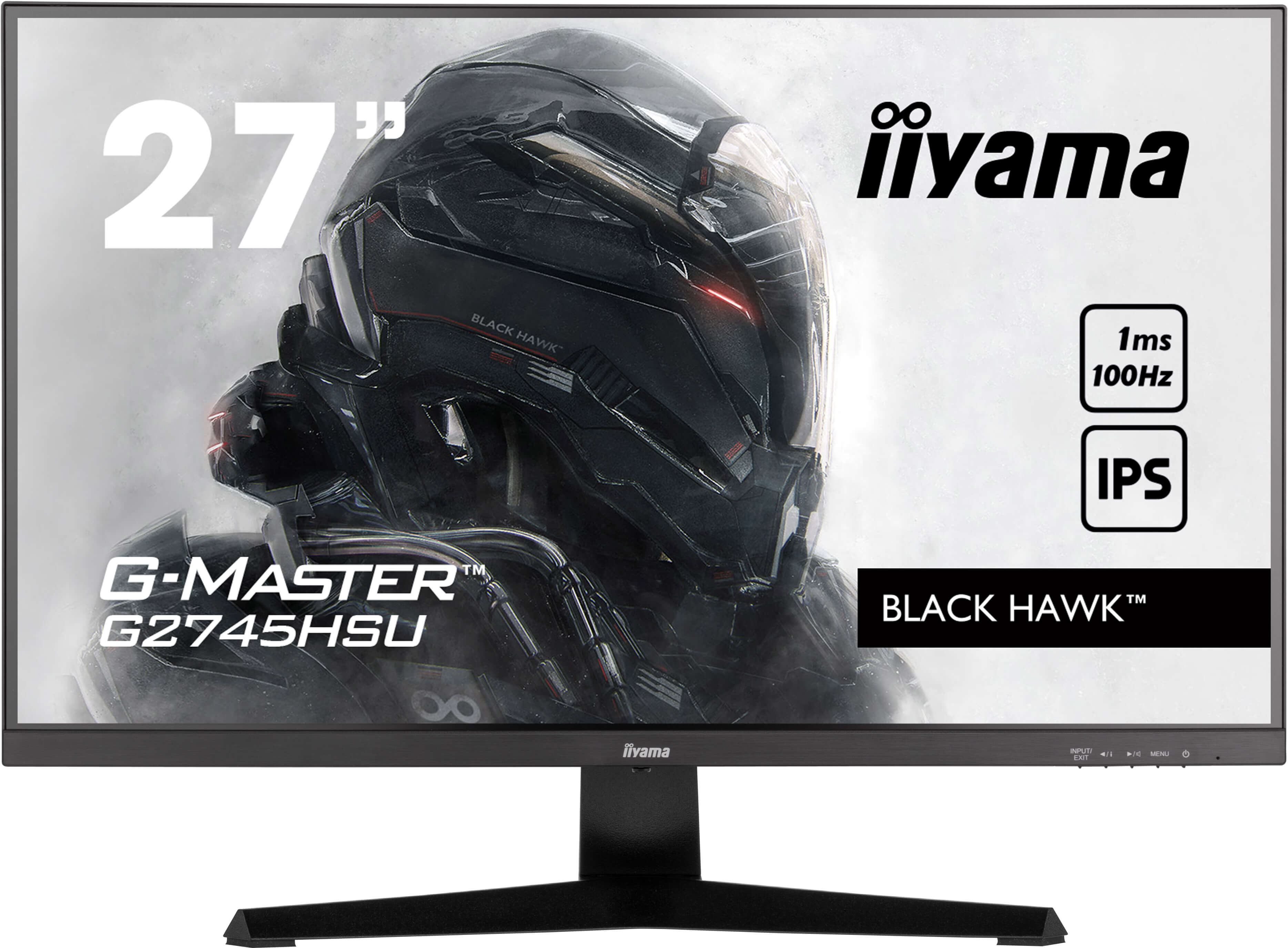 iiyama G-MASTER G2745HSU-B2 LED display 68,6 cm (27") 1920 x 1080 Pixel Full HD Schwarz