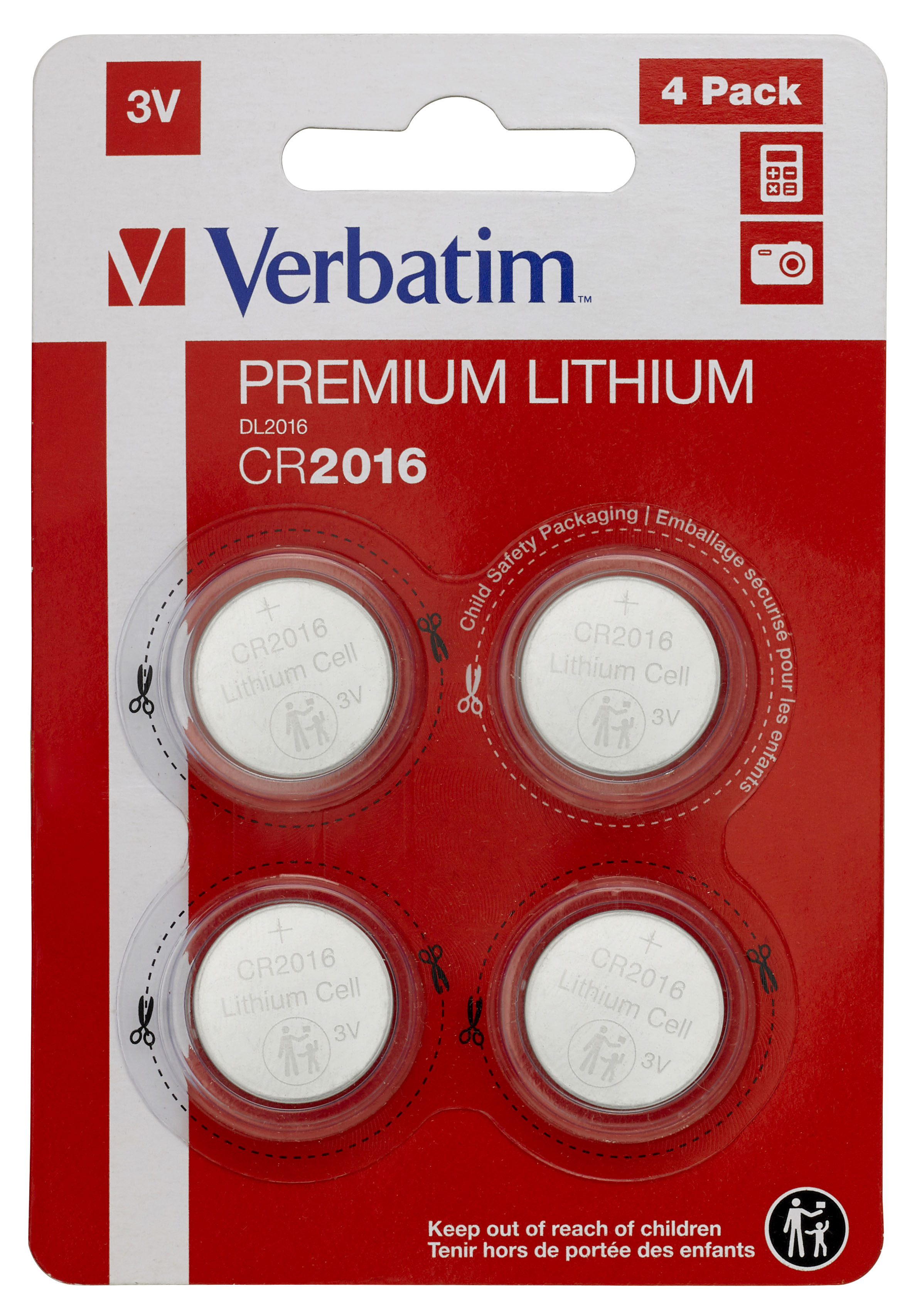Verbatim CR2016 Einwegbatterie Lithium