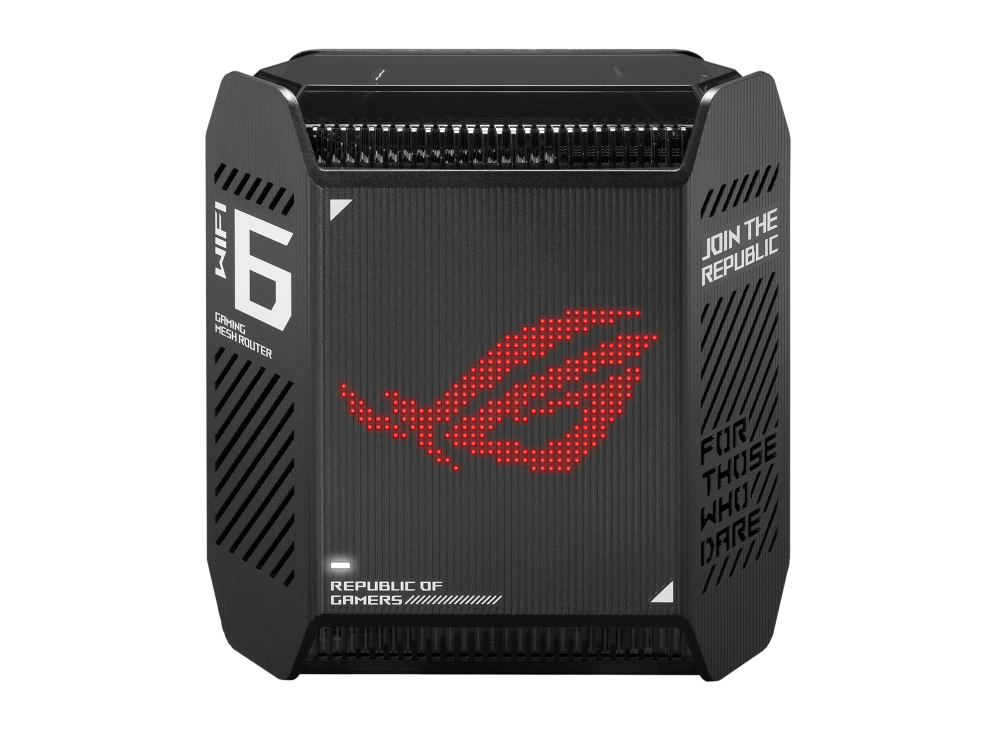 ASUS ROG Rapture GT6 AX10000 AiMesh 1 Pack Tri-Band (2,4 GHz / 5 GHz / 5 GHz) Wi-Fi 6 (802.11ax) Schwarz 4 Intern