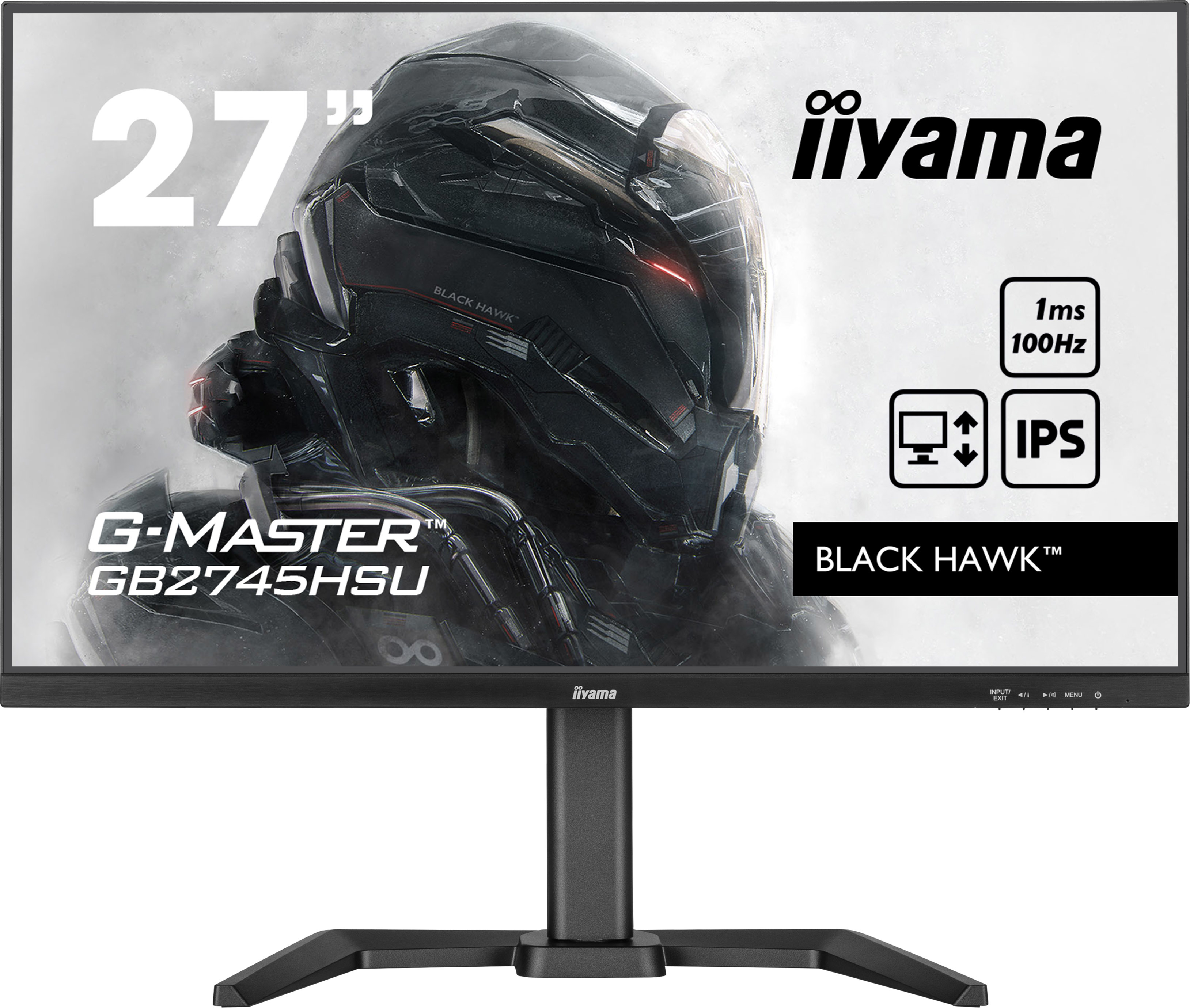 iiyama G-MASTER GB2745HSU-B2 LED display 68,6 cm (27") 1920 x 1080 Pixel Full HD Schwarz