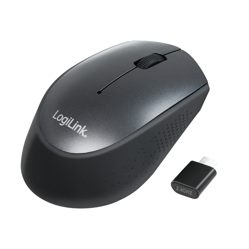 LogiLink ID0160 Maus Büro Beidhändig RF Wireless Optisch 1200 DPI