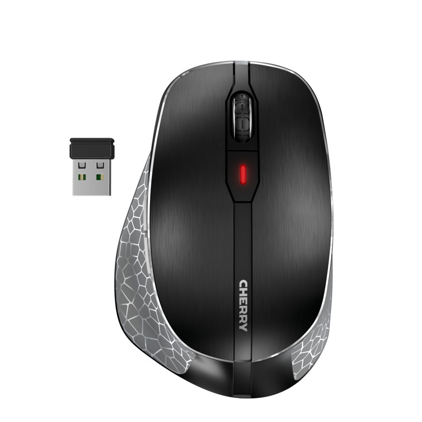 CHERRY MW 8C ERGO Maus rechts RF Wireless + Bluetooth Optisch 3000 DPI