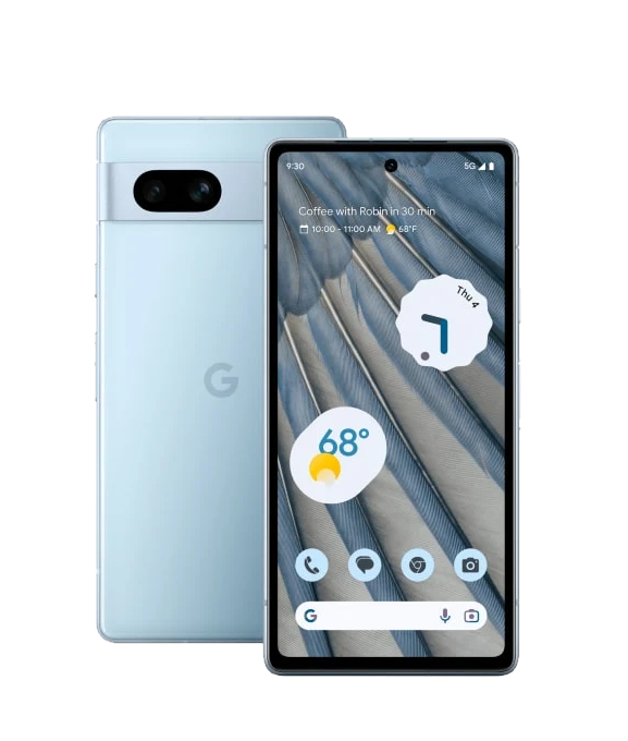 Google Pixel 7a 15,5 cm (6.1") Dual-SIM Android 13 5G USB Typ-C 8 GB 128 GB 4385 mAh Blau