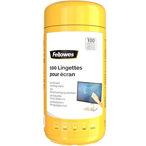 Fellowes 9970311 Reinigungskit LCD / TFT / Plasma Gerätereinigungs-Feuchttücher