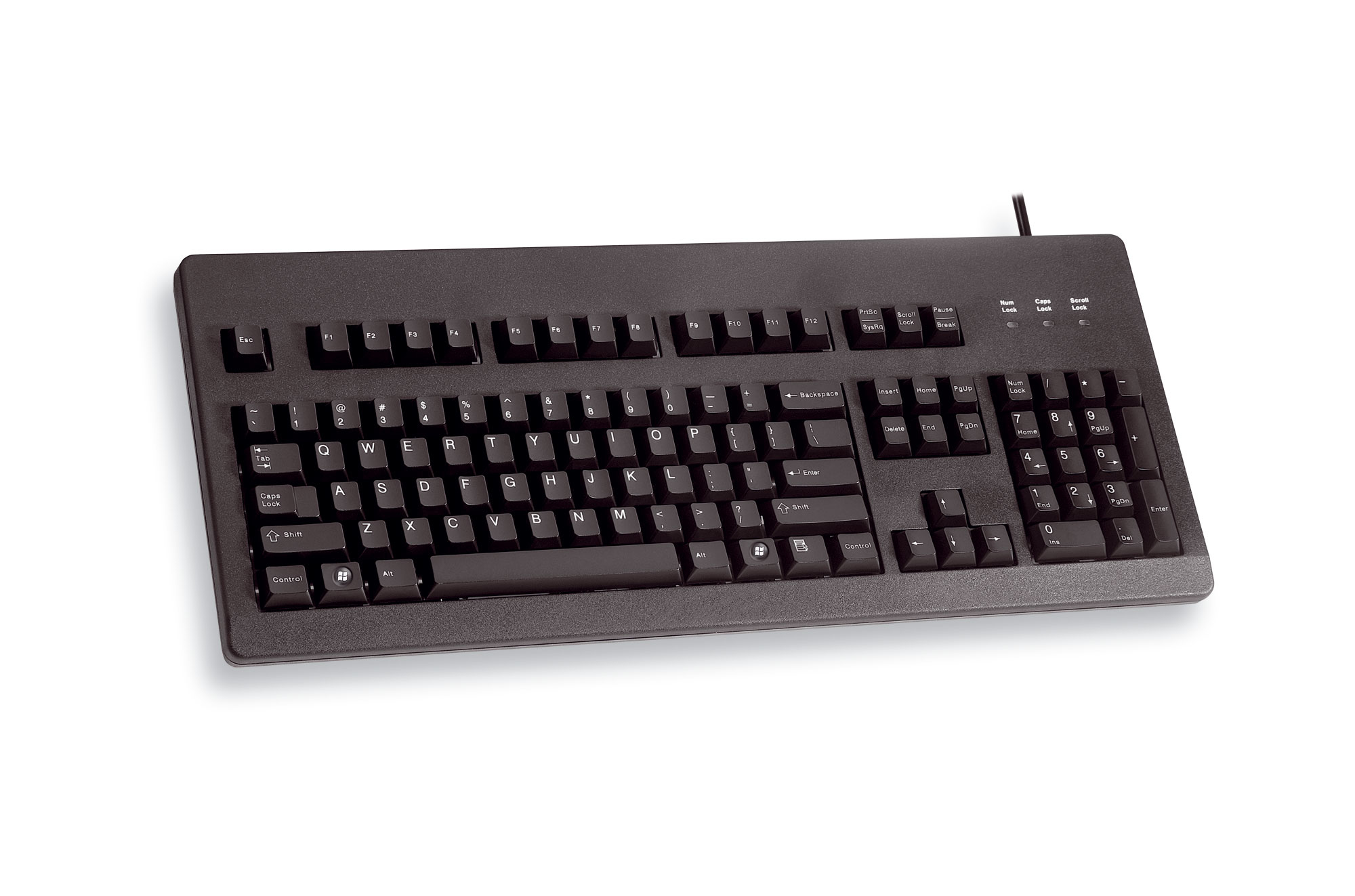 CHERRY G80-3000 Tastatur USB QWERTY US Englisch Schwarz