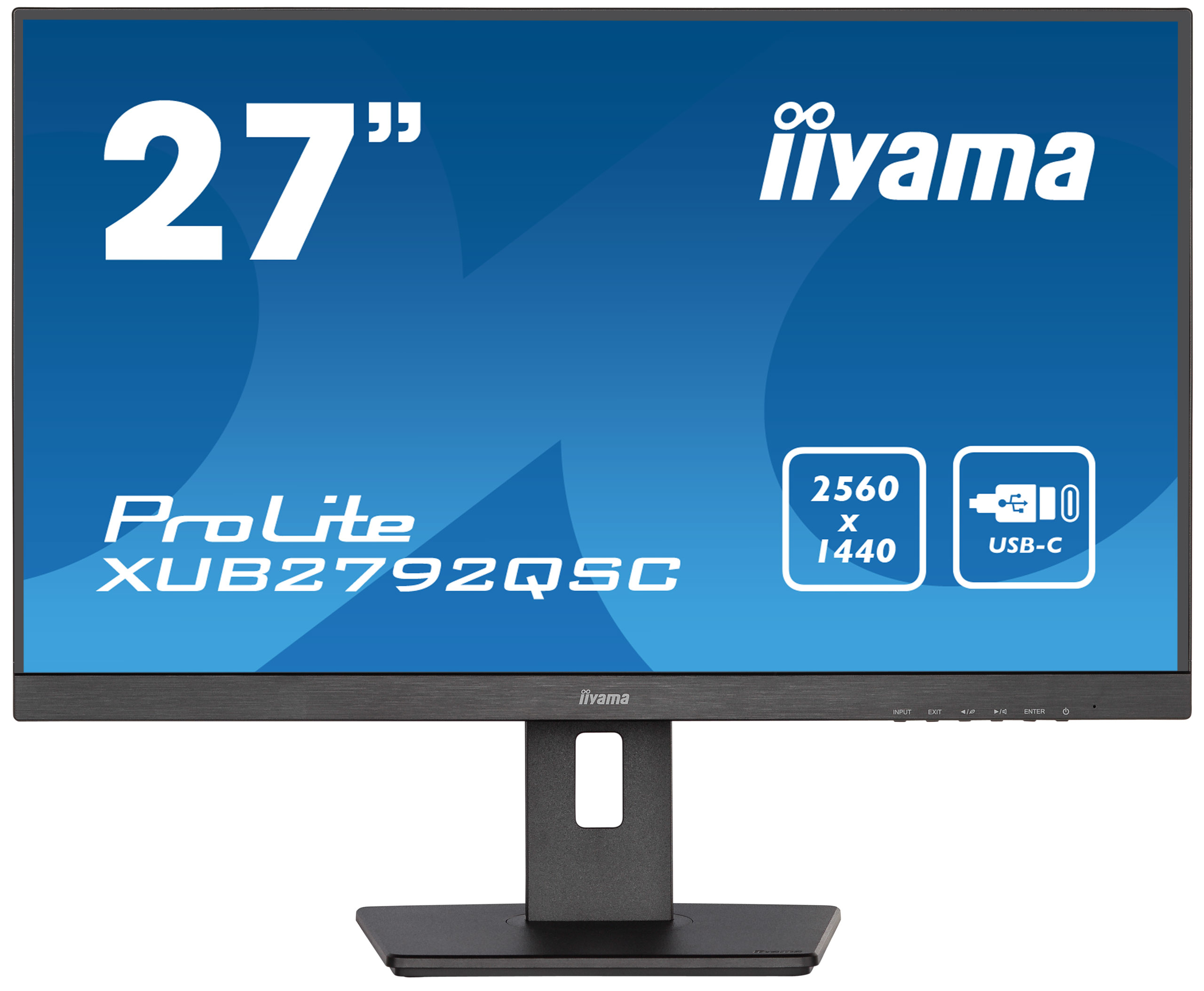 iiyama ProLite Computerbildschirm 68,6 cm (27") 2560 x 1440 Pixel Wide Quad HD LED Schwarz