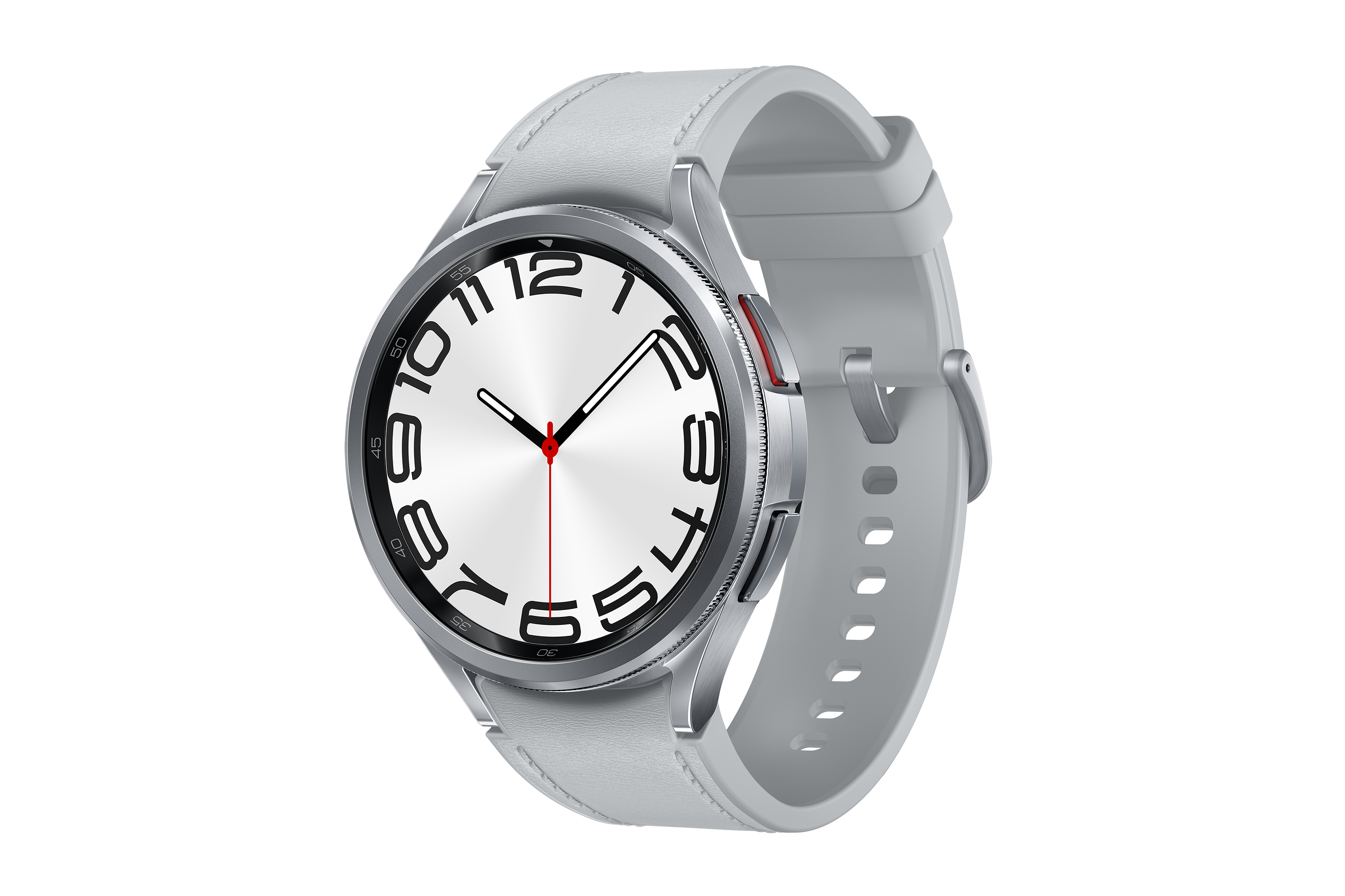 Samsung Galaxy Watch6 Classic 47 mm Digital Touchscreen Silber