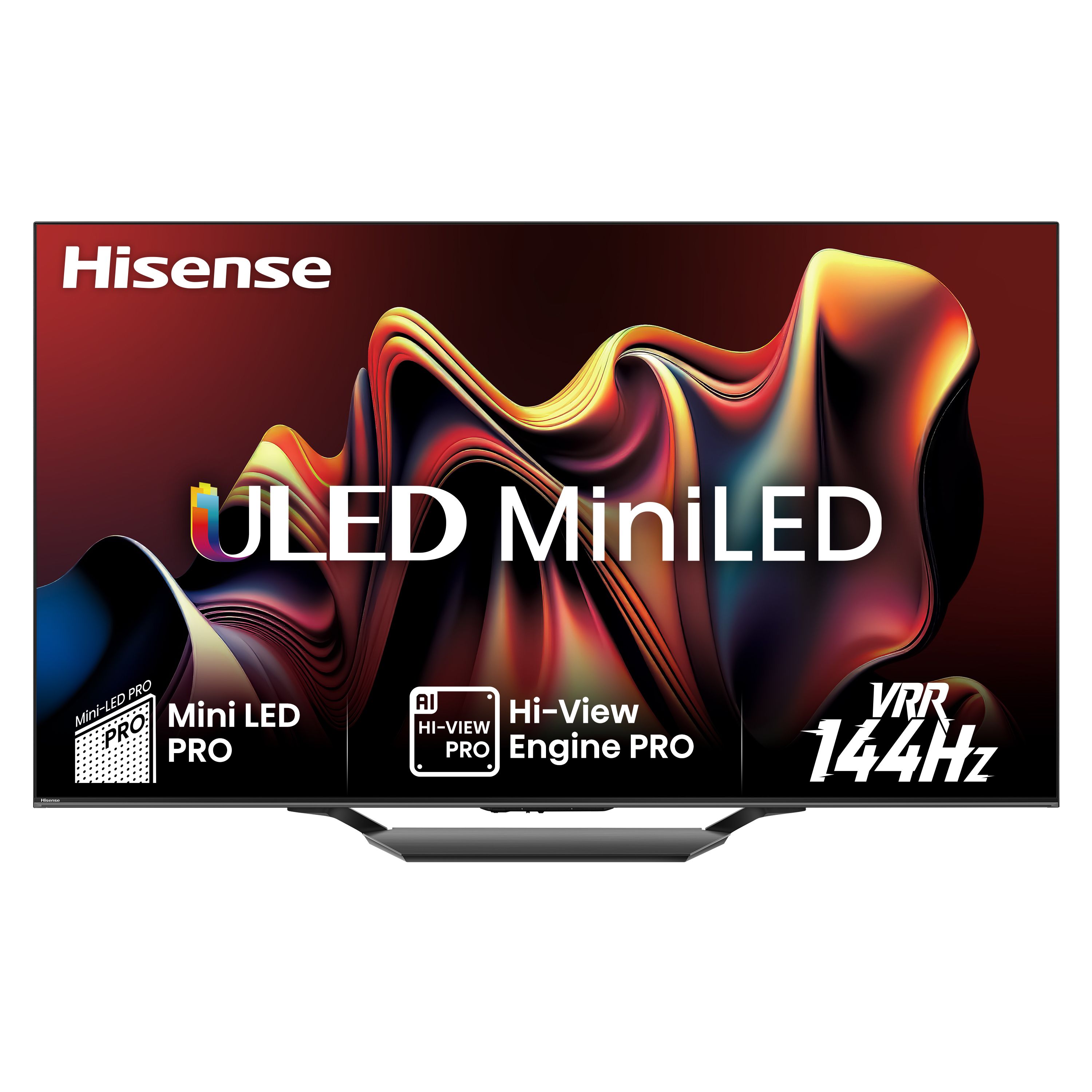 Hisense 55U7NQ Fernseher 139,7 cm (55") 4K Ultra HD Smart-TV WLAN Grau 500 cd/m²