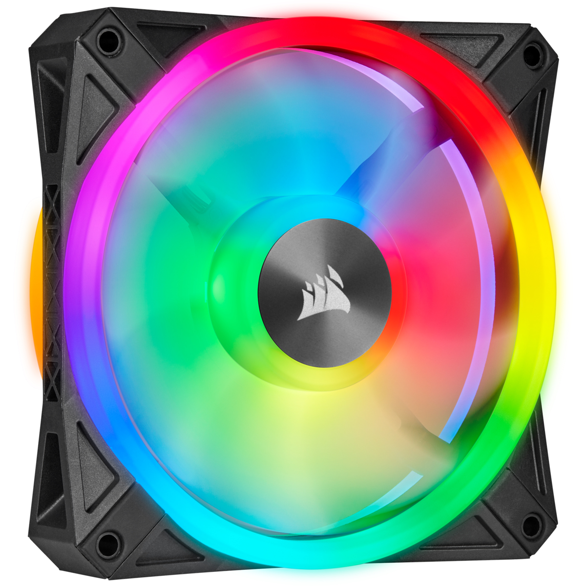 Corsair CO-9050100-WW Computerkühlsystem Computergehäuse Ventilator 14 cm Schwarz, Grau