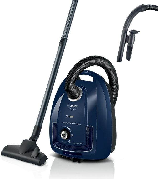 Bosch Serie 4 BGD38BU2 Staubsauger 4 l Trommel-Vakuum Trocken 600 W Staubbeutel