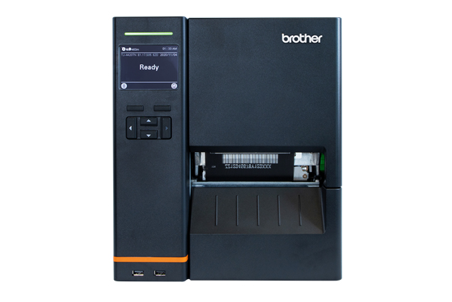 Brother TJ-4420TN Etikettendrucker Thermische Leitung 203 x 203 DPI Kabelgebunden Eingebauter Ethernet-Anschluss