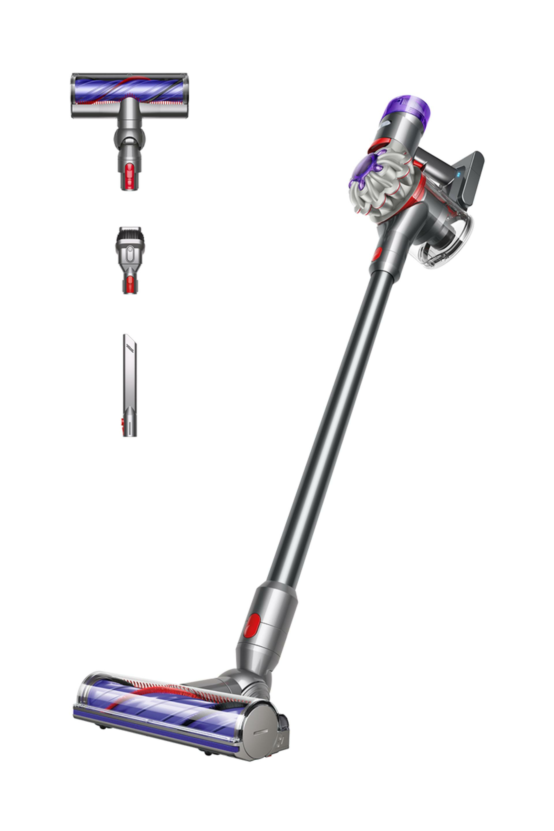 Dyson V8 Advanced Handstaubsauger Nickel, Silber Beutellos