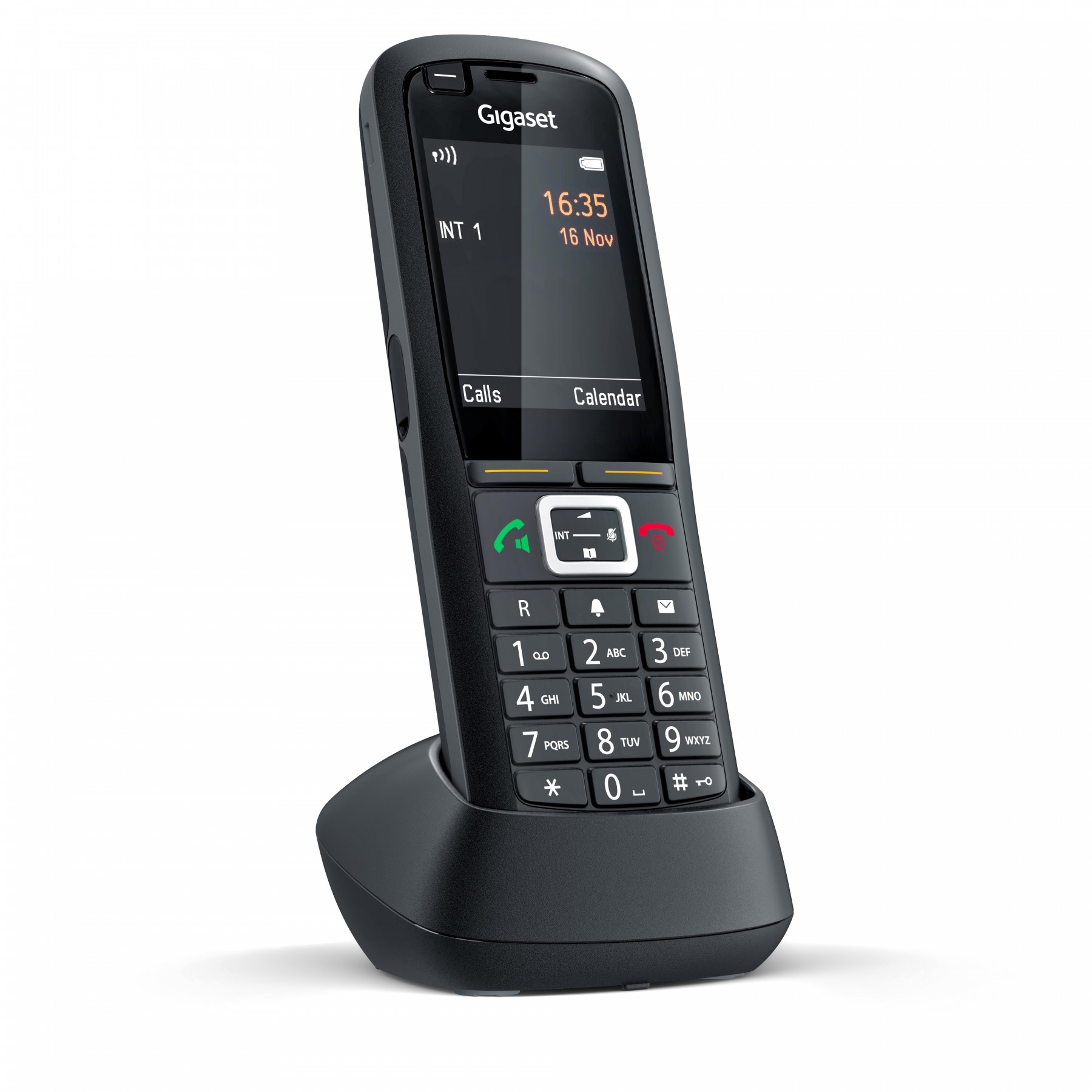 Gigaset R700H PRO DECT-Telefon Anrufer-Identifikation Schwarz