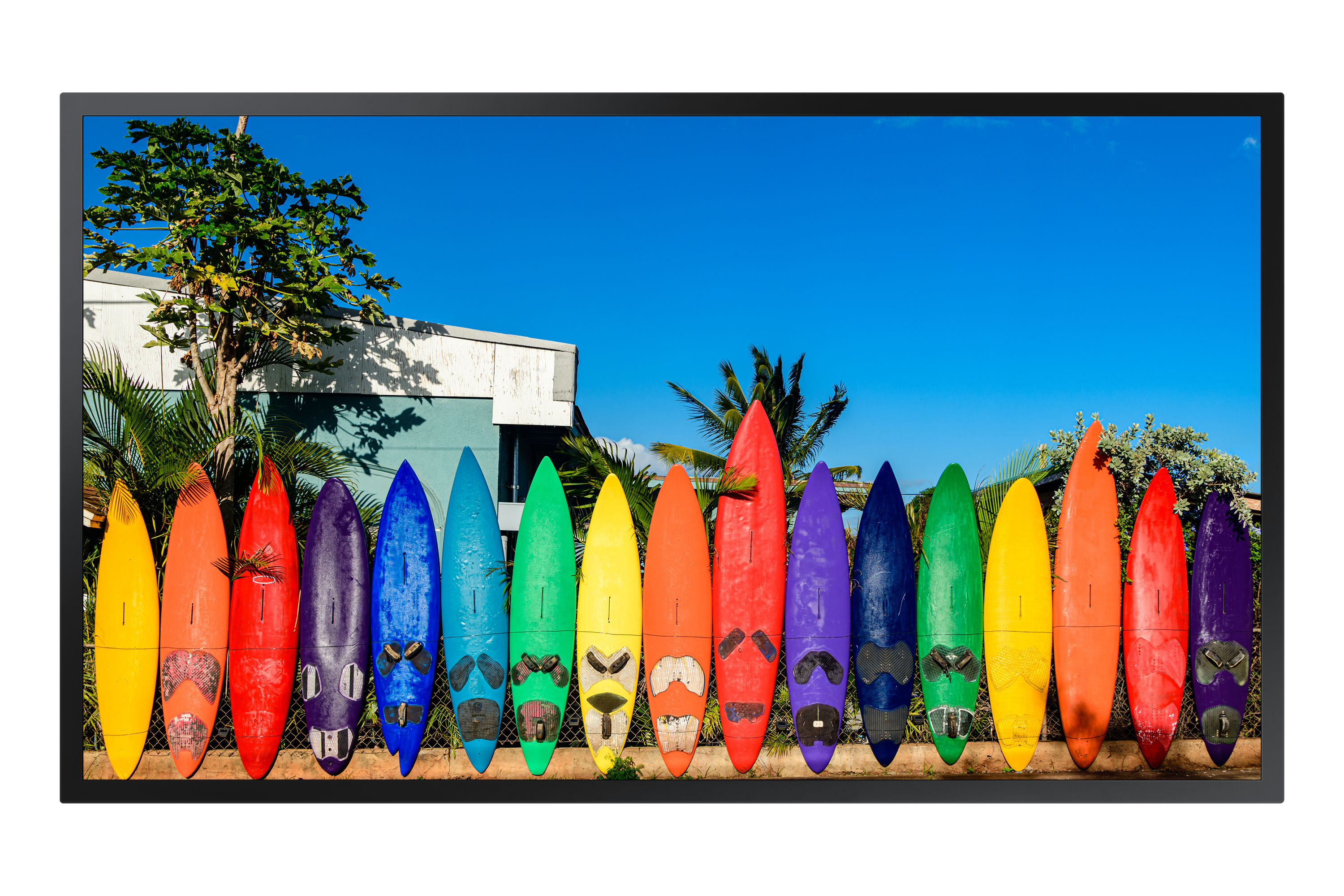 Samsung OM55B Digital Signage Flachbildschirm 139,7 cm (55") LCD WLAN 3000 cd/m² 4K Ultra HD Schwarz Eingebauter Prozessor Tizen 5.0 24/7