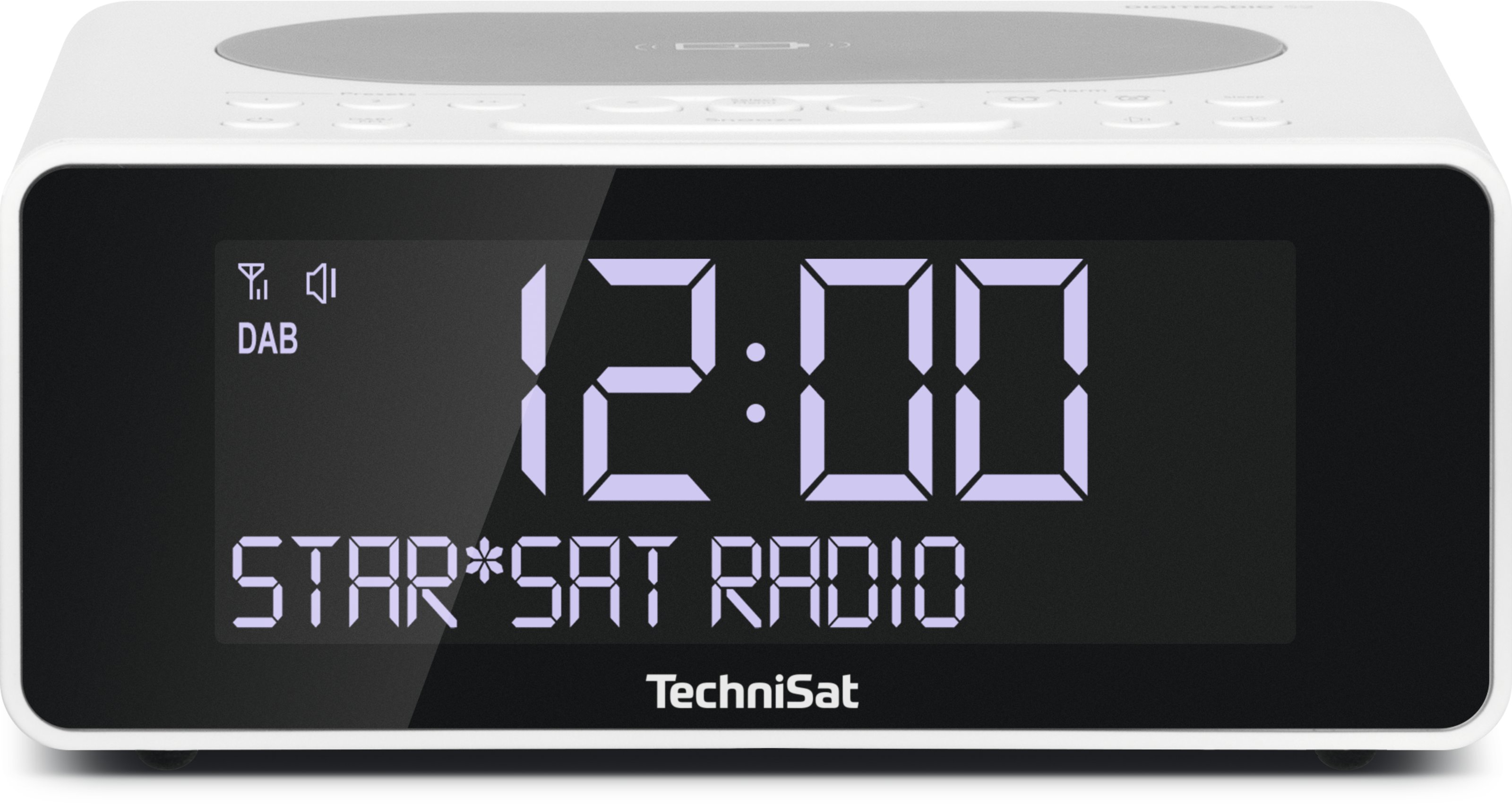 TechniSat Digitradio 52 Uhr Digital Weiß