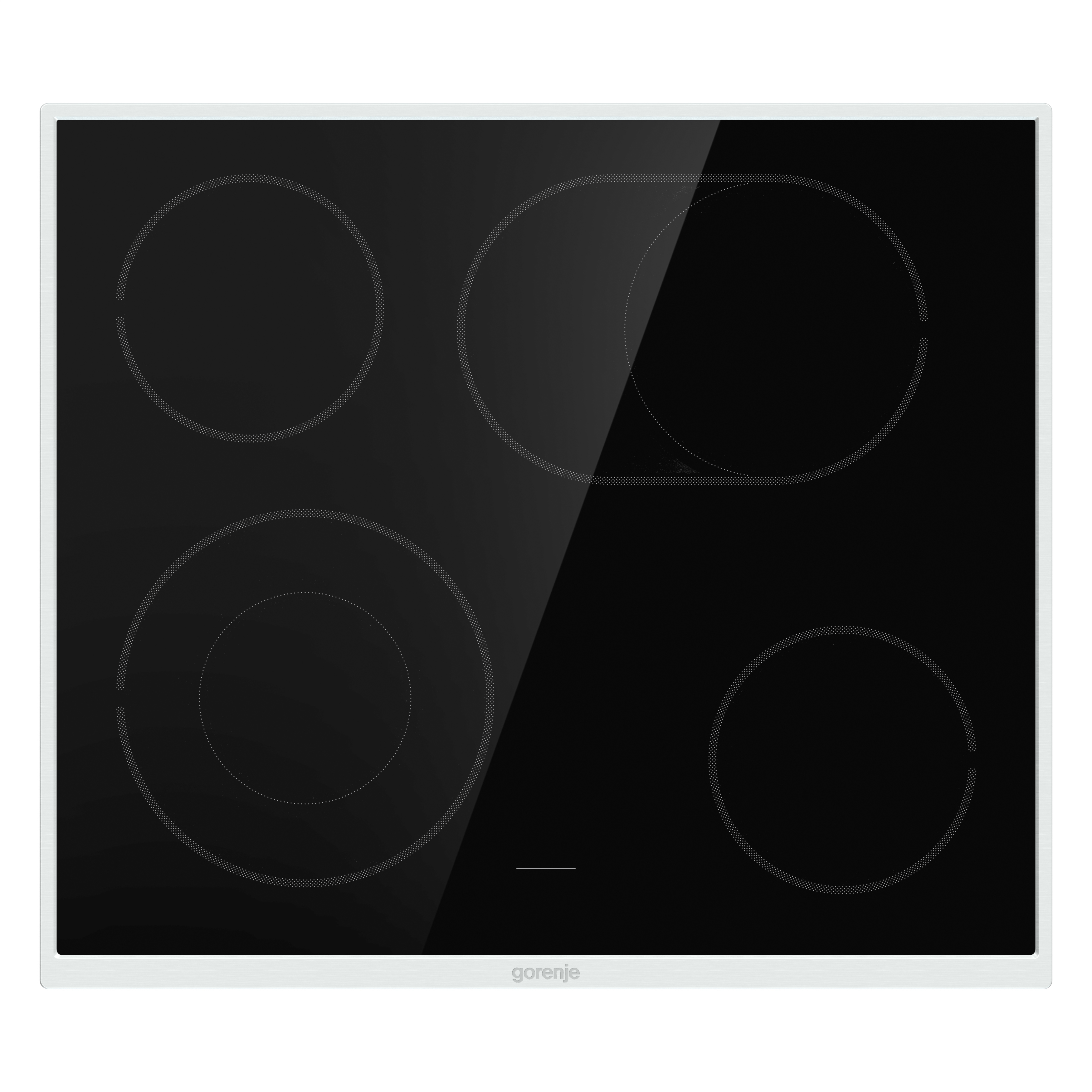 Gorenje ECD643BX Black, Stainless steel Built-in Ceramic 4 zone(s)