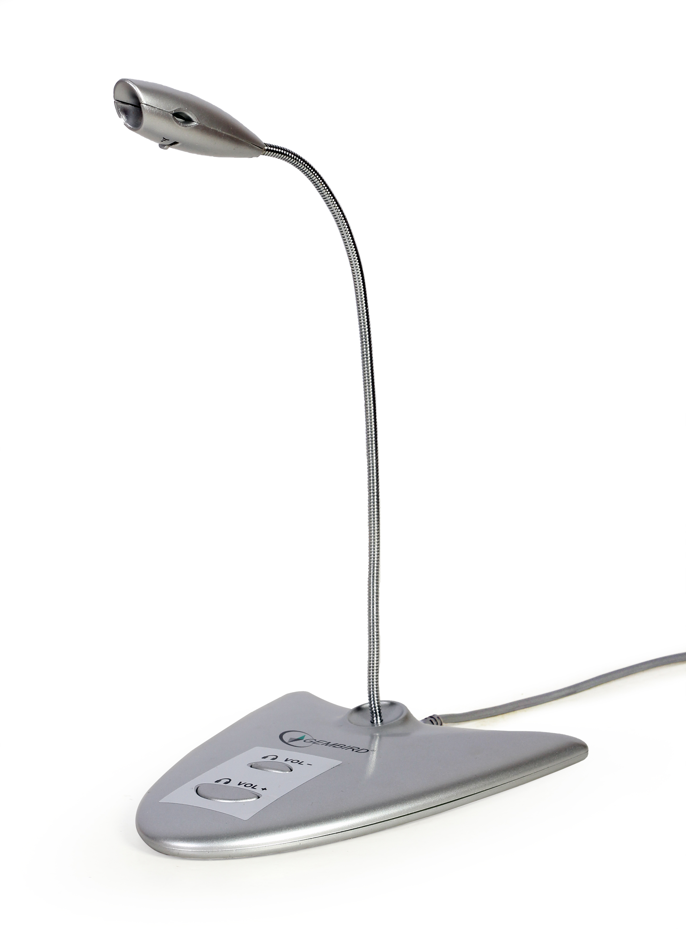 Gembird MIC-DU-01 Mikrofon Silber PC-Mikrofon