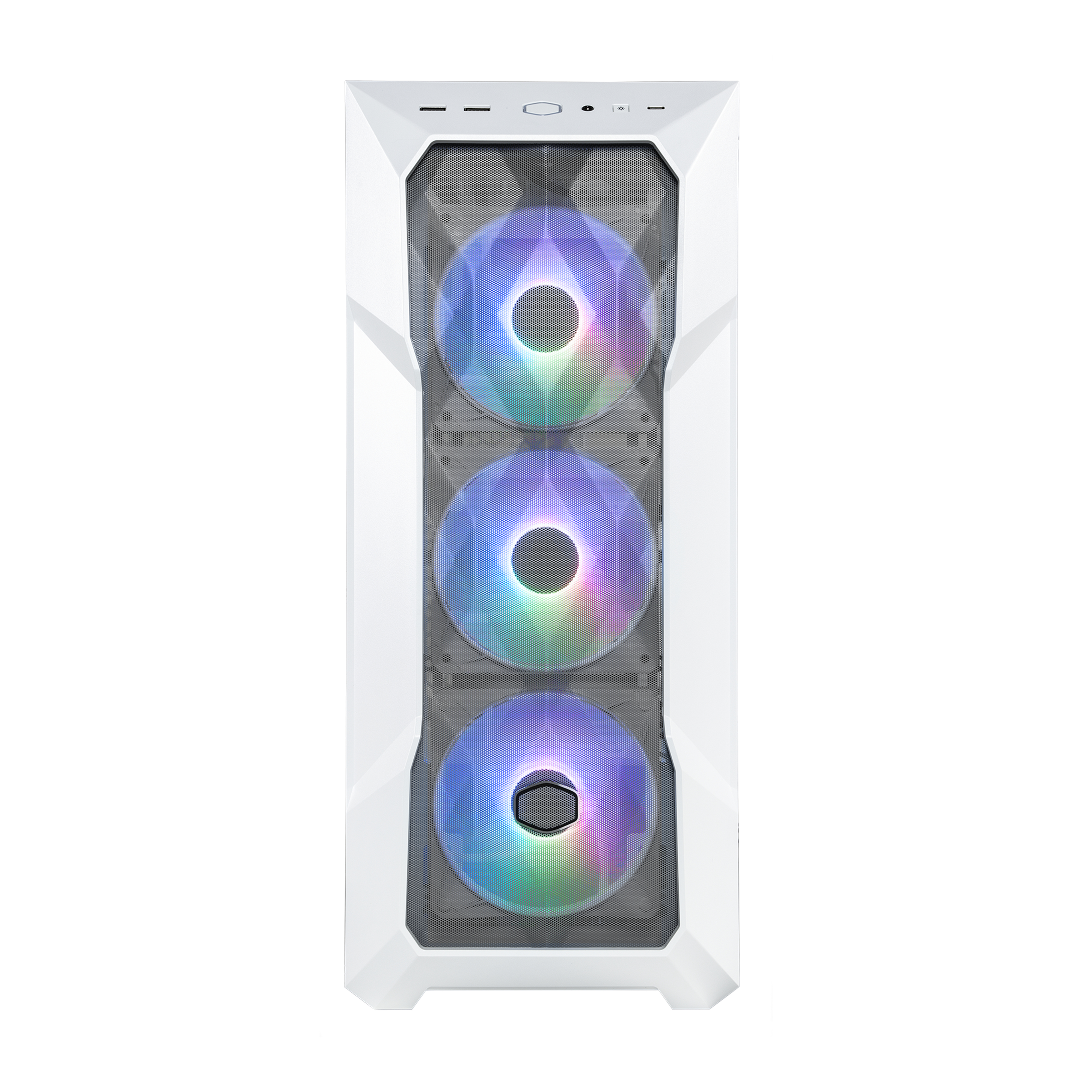 Cooler Master MasterBox TD500 Mesh V2 Midi Tower Weiß