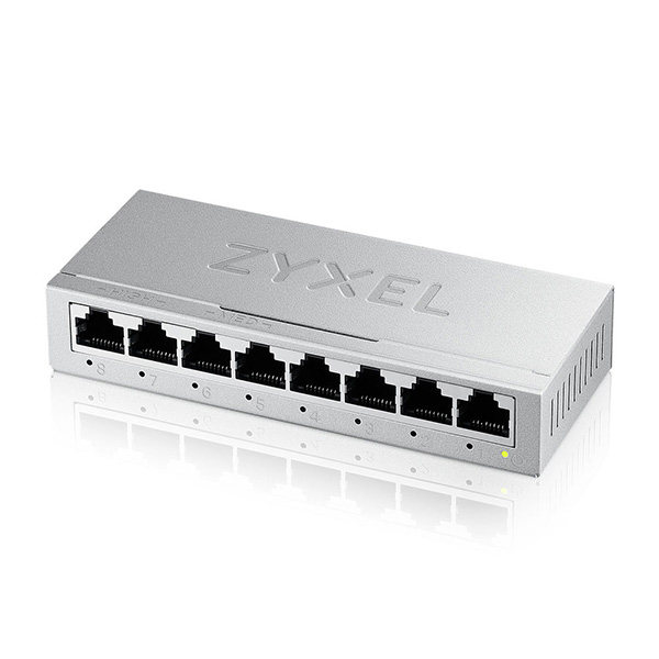 Zyxel GS-108BV5-EU0101F Netzwerk-Switch Unmanaged L2 Gigabit Ethernet (10/100/1000)