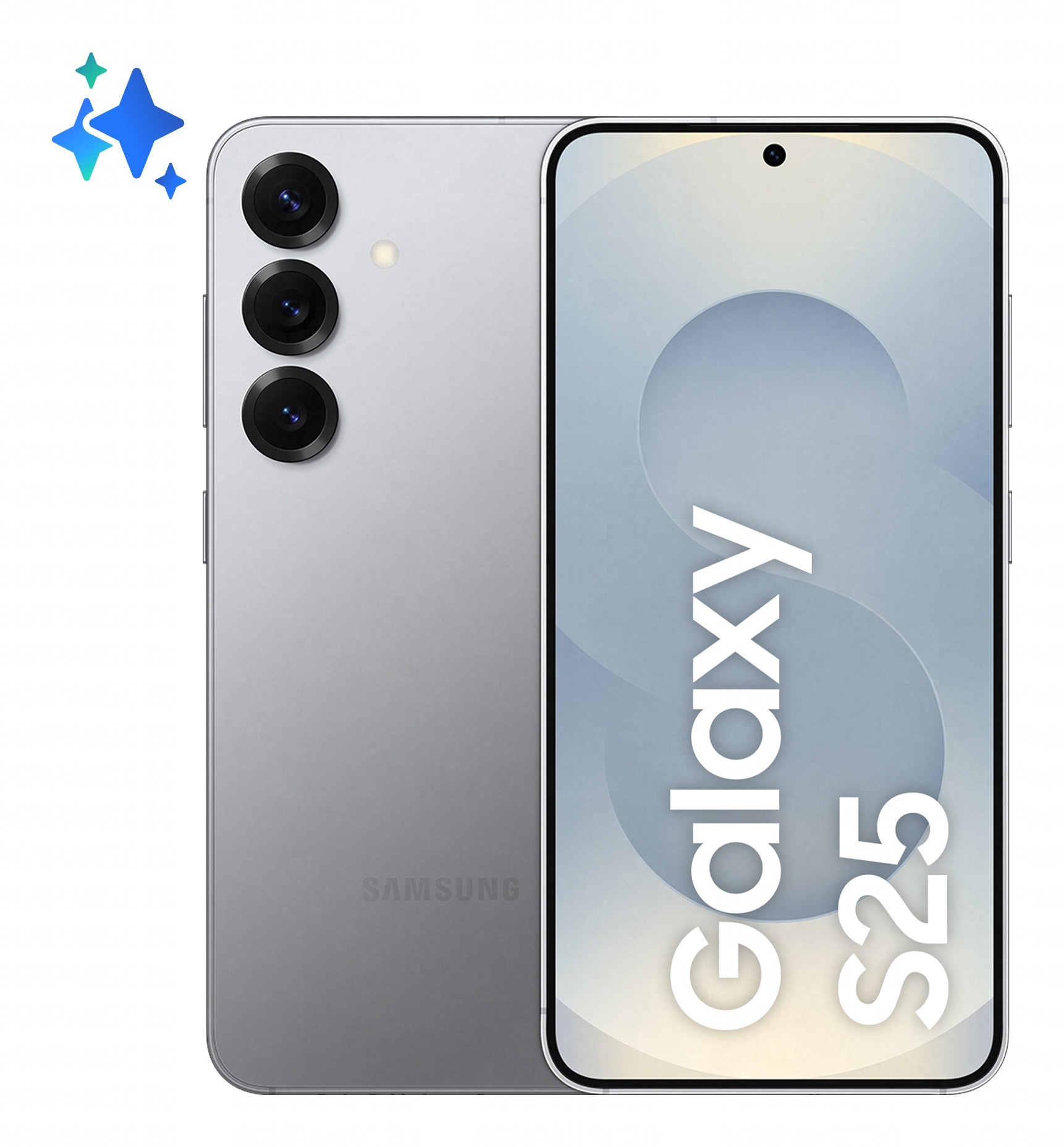 Samsung Galaxy S25 15,8 cm (6.2") Dual-SIM Android 15 5G USB Typ-C 12 GB 256 GB 4000 mAh Silber