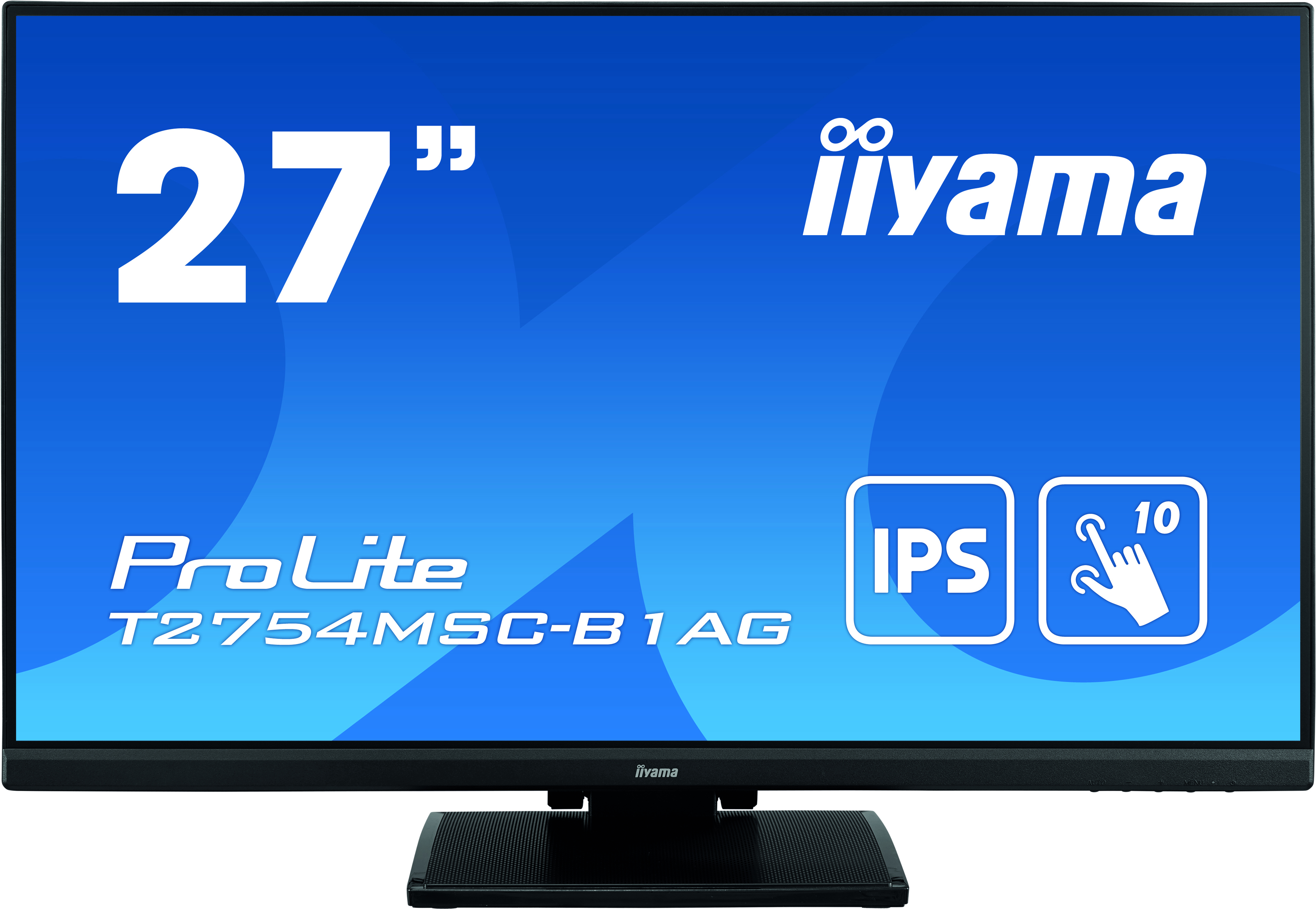 iiyama ProLite T2754MSC-B1AG Computerbildschirm 68,6 cm (27") 1920 x 1080 Pixel Full HD LED Touchscreen Multi-Nutzer Schwarz