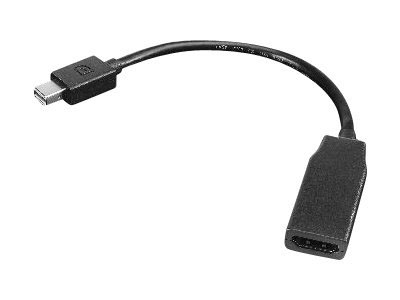 Lenovo 0B47089 Videokabel-Adapter 0,2 m Mini DisplayPort HDMI Schwarz