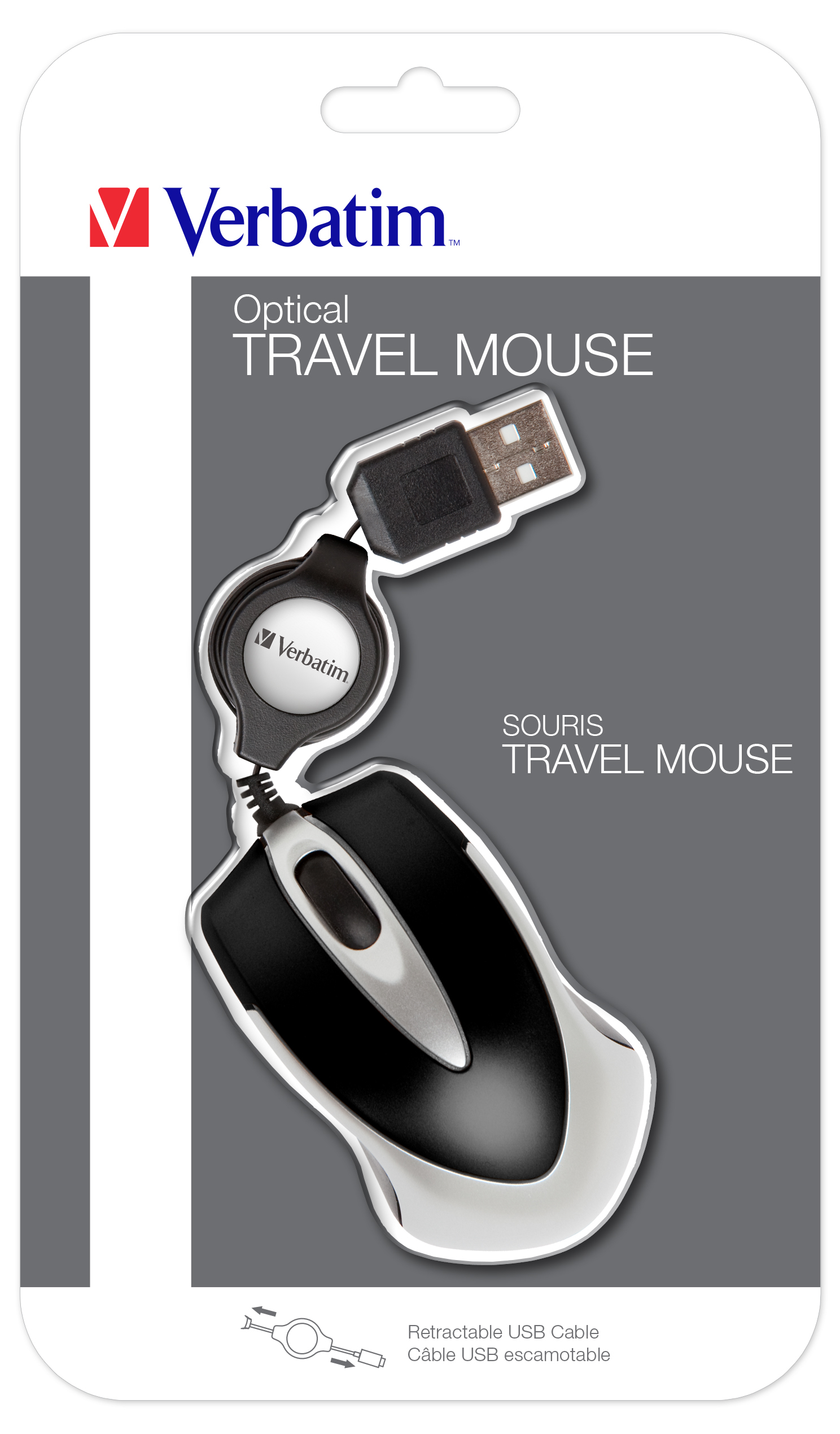 Verbatim Go Mini Optical Travel Mouse – Schwarz