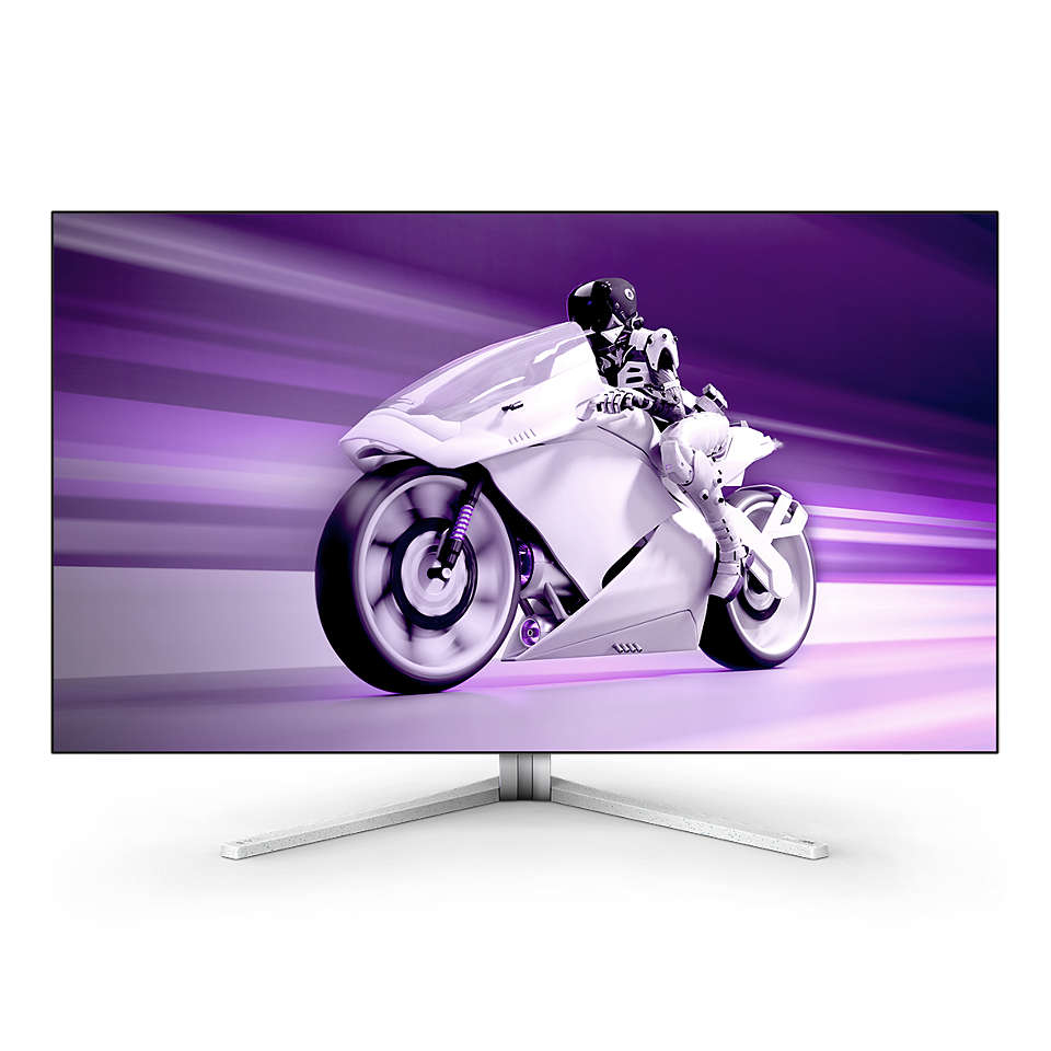 Philips 42M2N8900/00 Computerbildschirm 105,5 cm (41.5") 3840 x 2160 Pixel 4K Ultra HD OLED Weiß