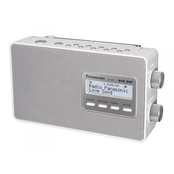 Panasonic RF-D10 Persönlich Digital Weiß