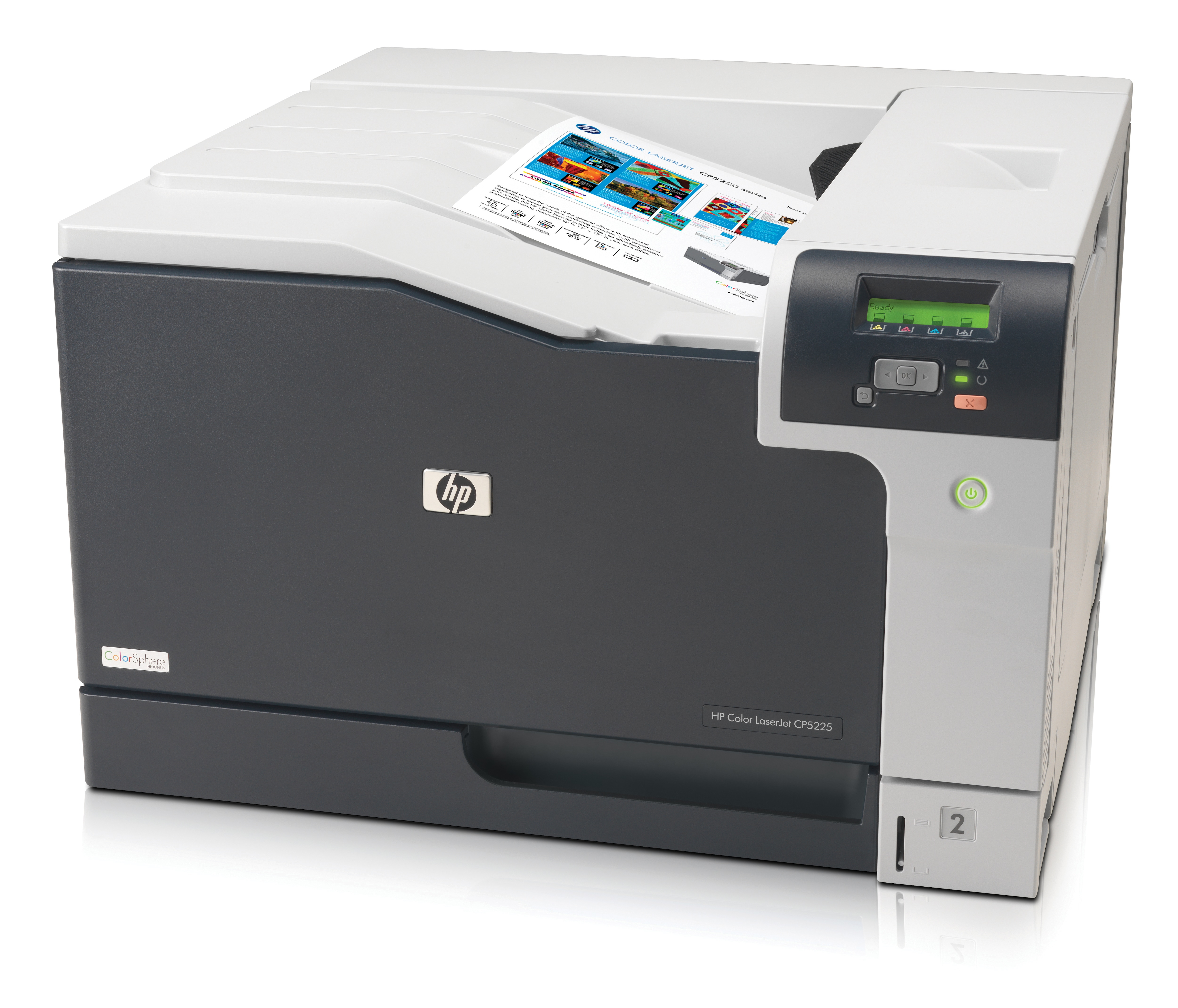 HP Color LaserJet Professional CP5225n Drucker,