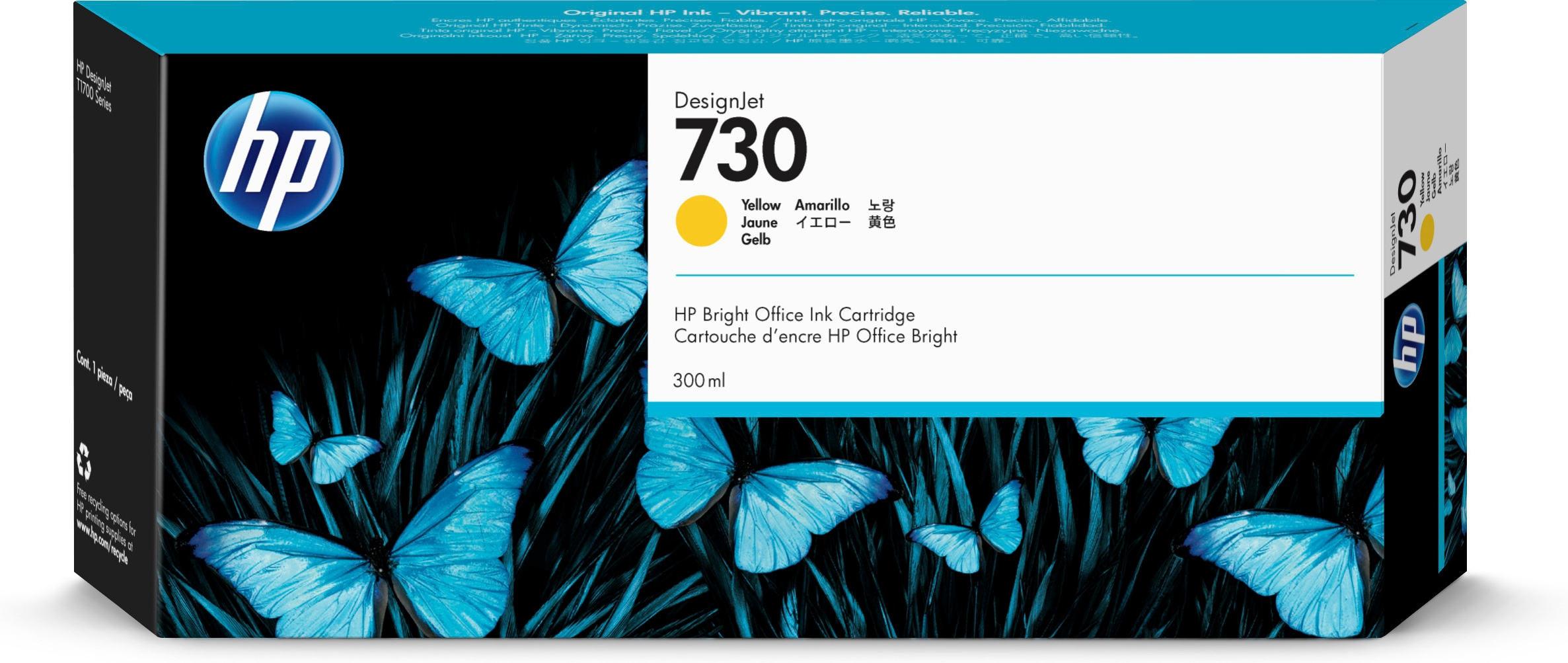 HP 730 DesignJet Druckerpatrone Gelb 300 ml