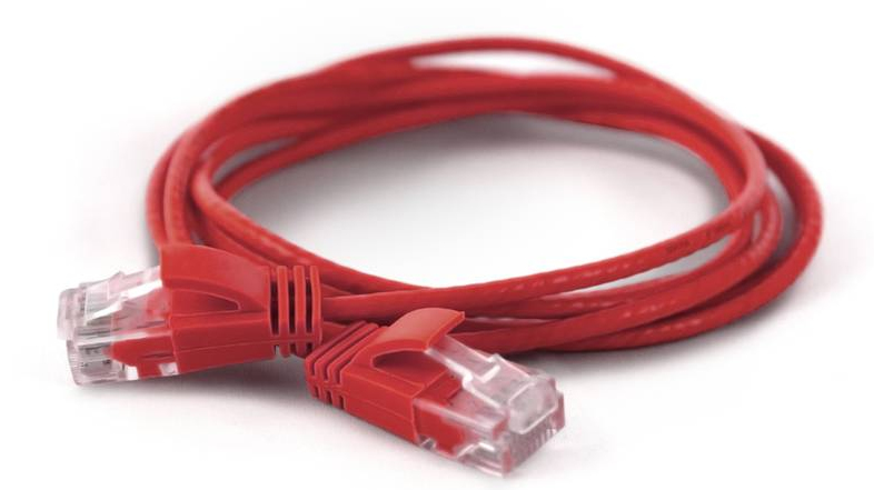 Wantec 7270 Netzwerkkabel Rot 0,5 m Cat6a U/UTP (UTP)
