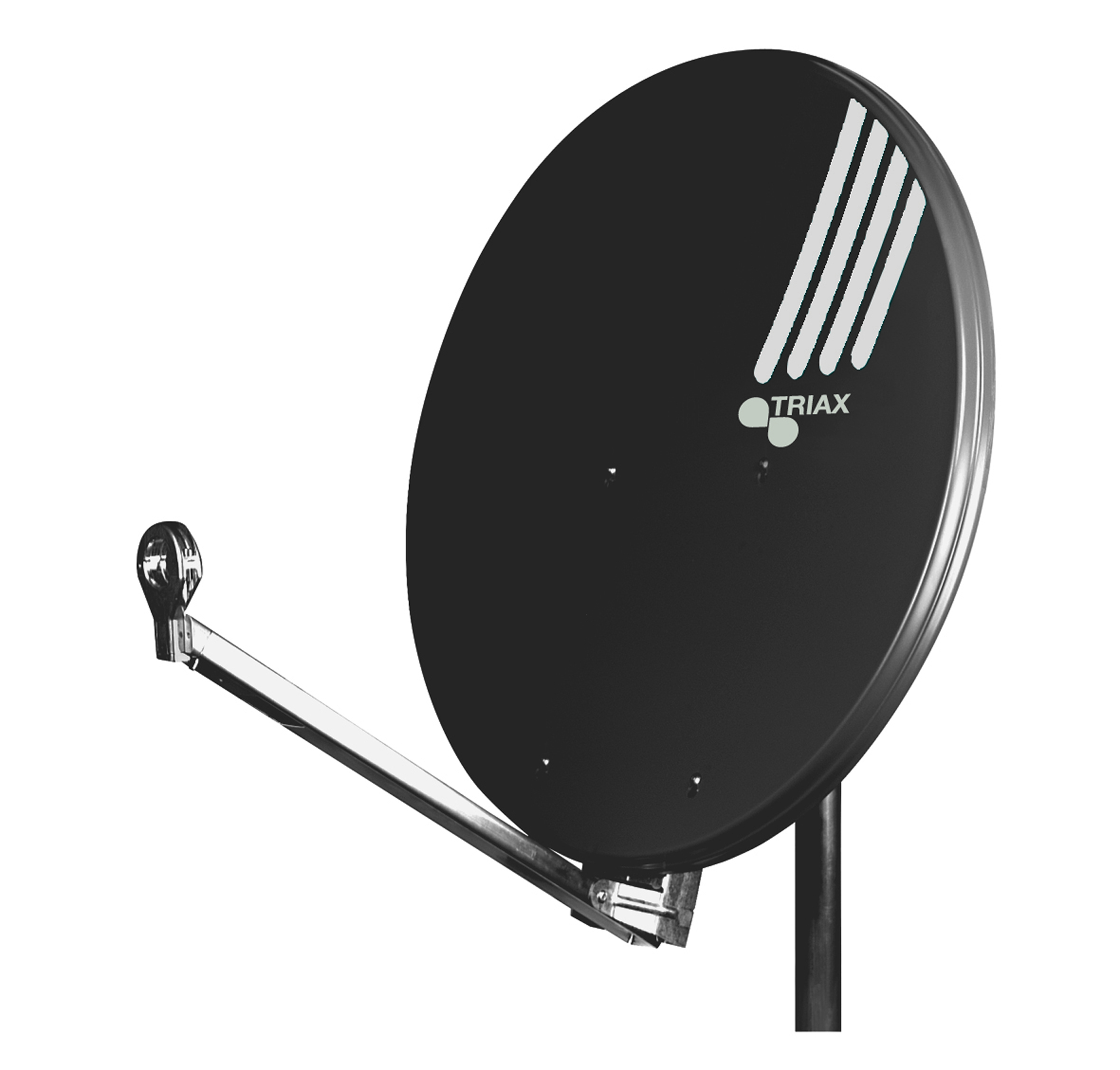 Triax Hit FESAT 65 Satellitenantenne Schwarz, Grau