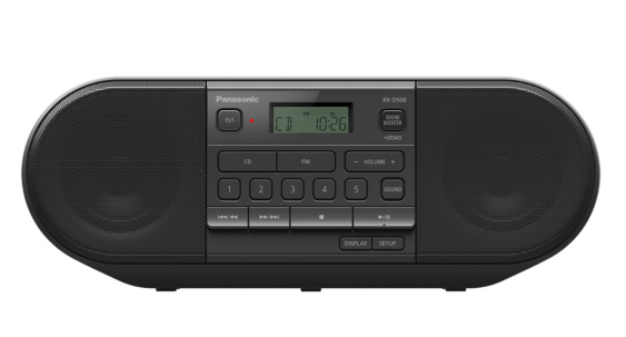 Panasonic RX-D500 Tragbar Schwarz