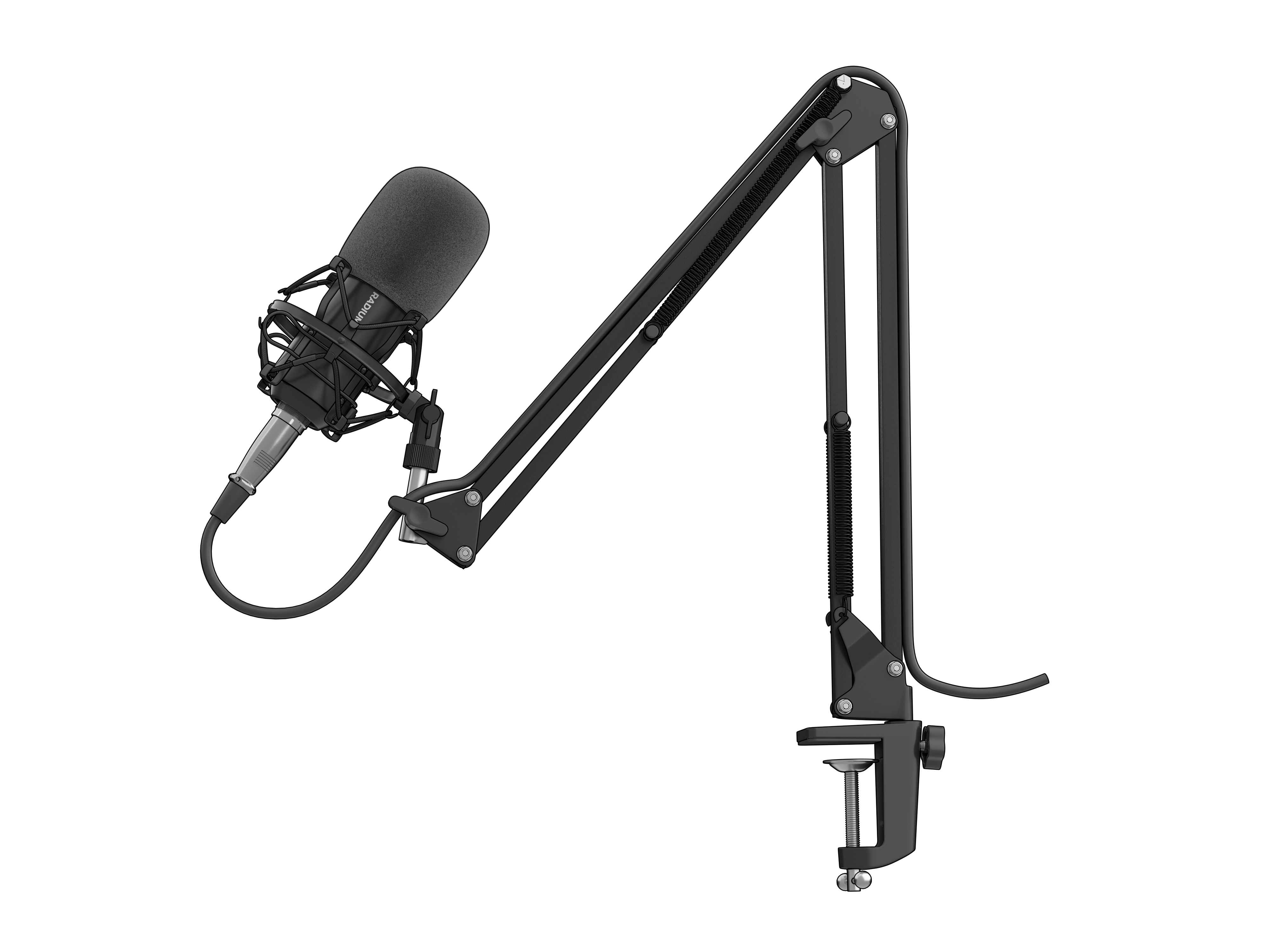 GENESIS Radium 300 XLR Schwarz Studio-Mikrofon