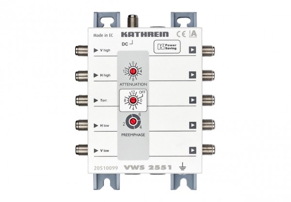 Kathrein VWS 2551 Satblock-Verteilung 1 Eingänge 4 Ausgänge