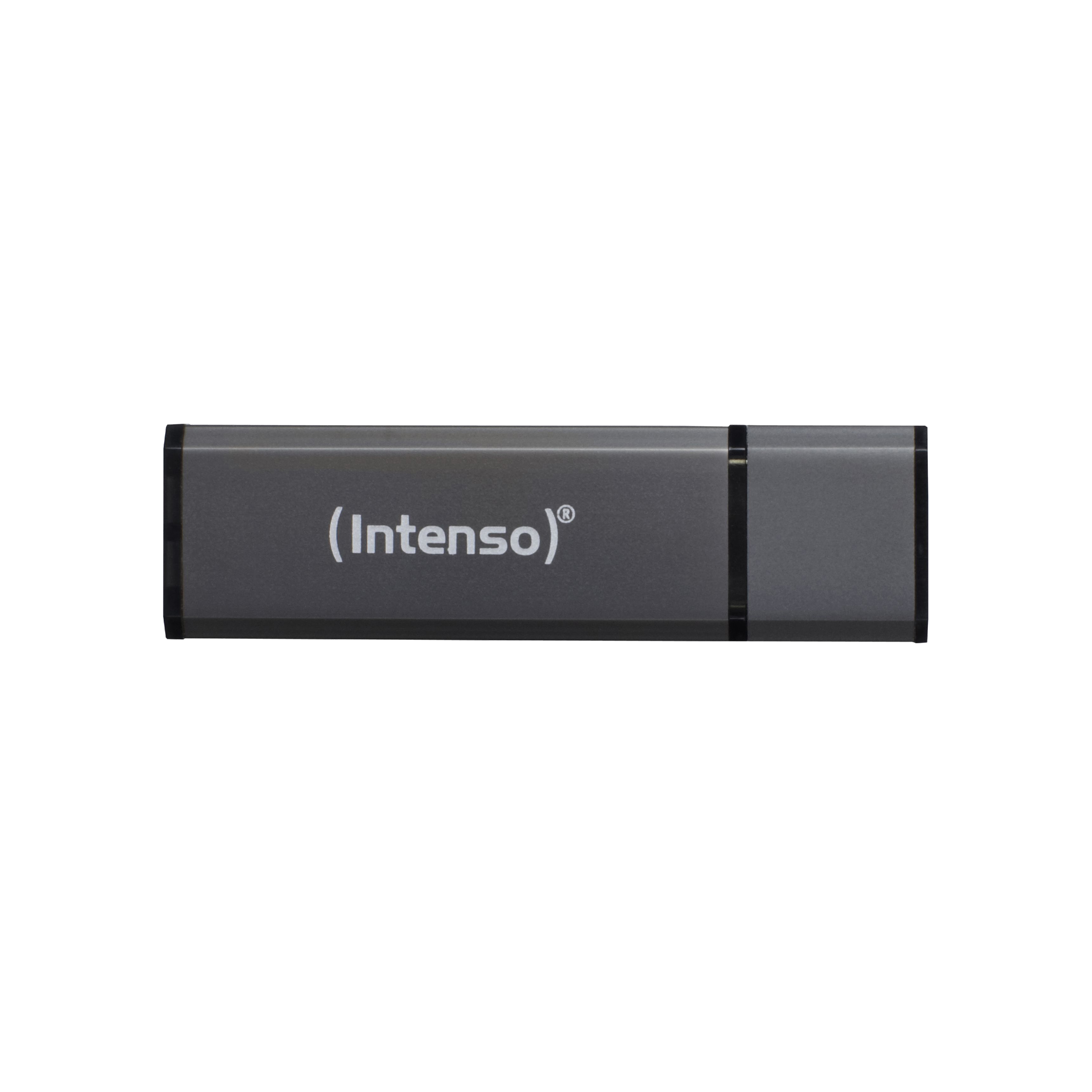Intenso Alu Line USB-Stick 8 GB USB Typ-A 2.0 Anthrazit Intenso Alu Line USB-Stick 8 GB USB Typ-A 2.0 Anthrazit