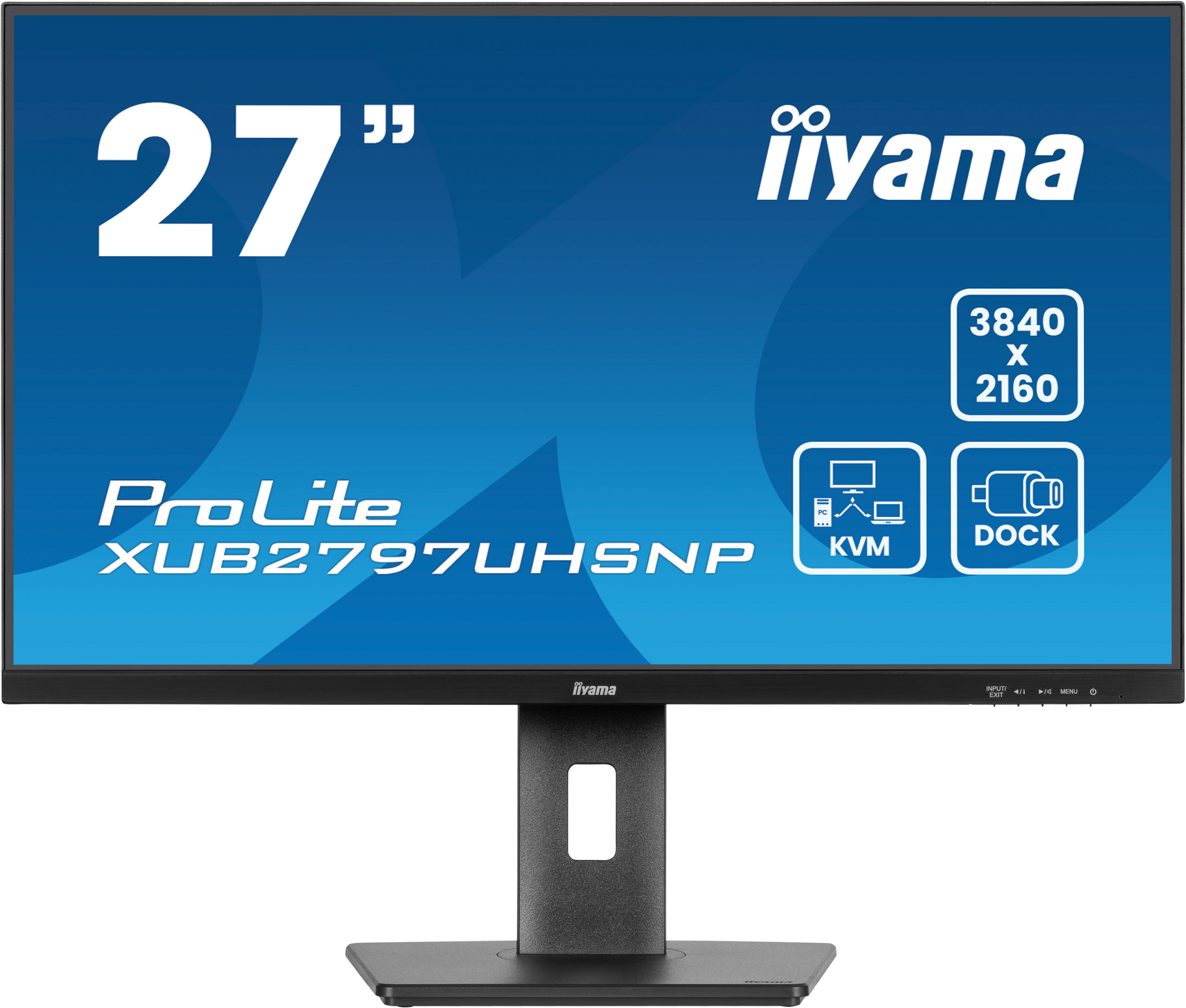 iiyama ProLite XUB2797UHSNP-B1 Computerbildschirm 68,6 cm (27") 3840 x 2160 Pixel 4K Ultra HD LED Schwarz
