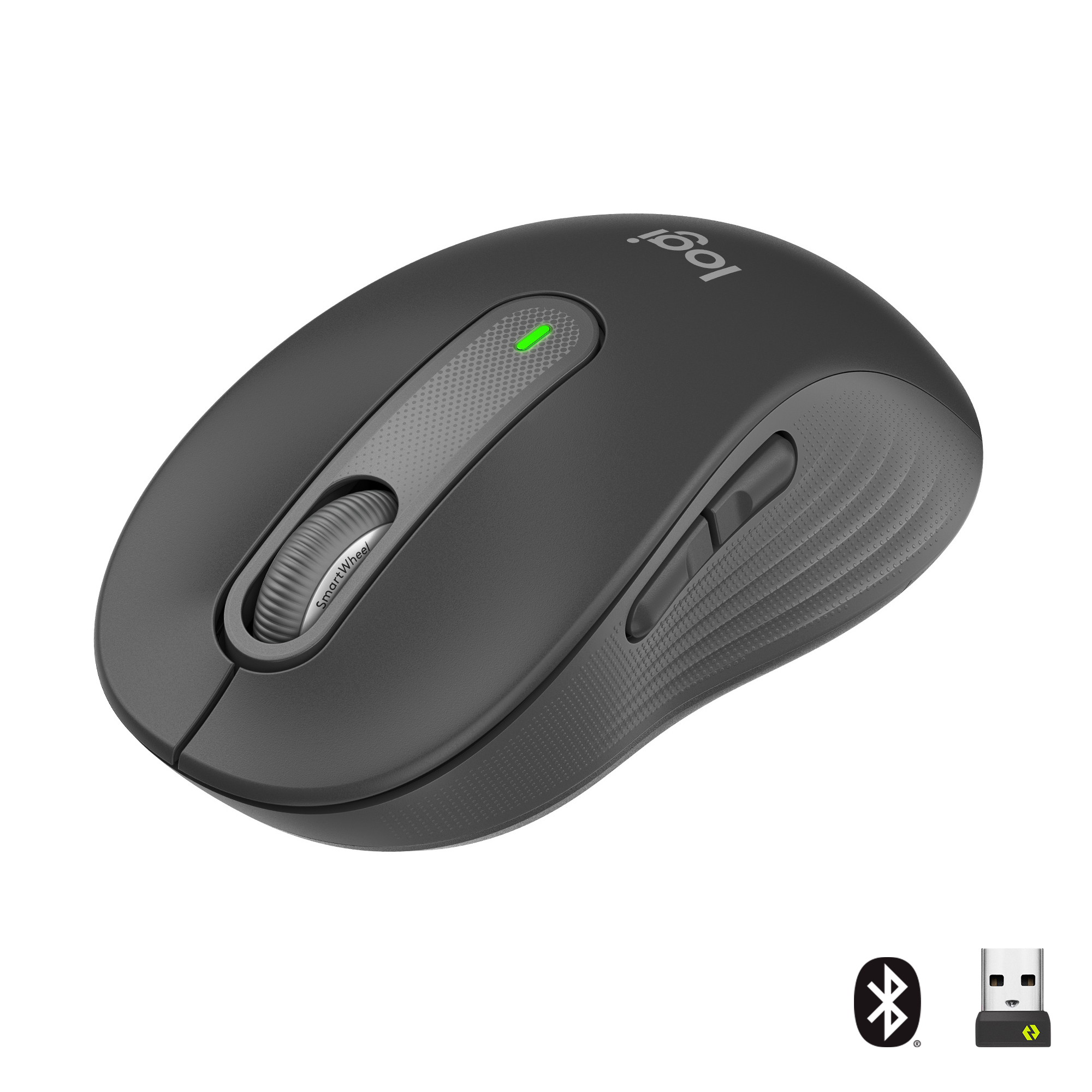 Logitech Signature M650 Küçük ve Orta Boy Sağ El Için Sessiz Kablosuz Mouse - Siyah
