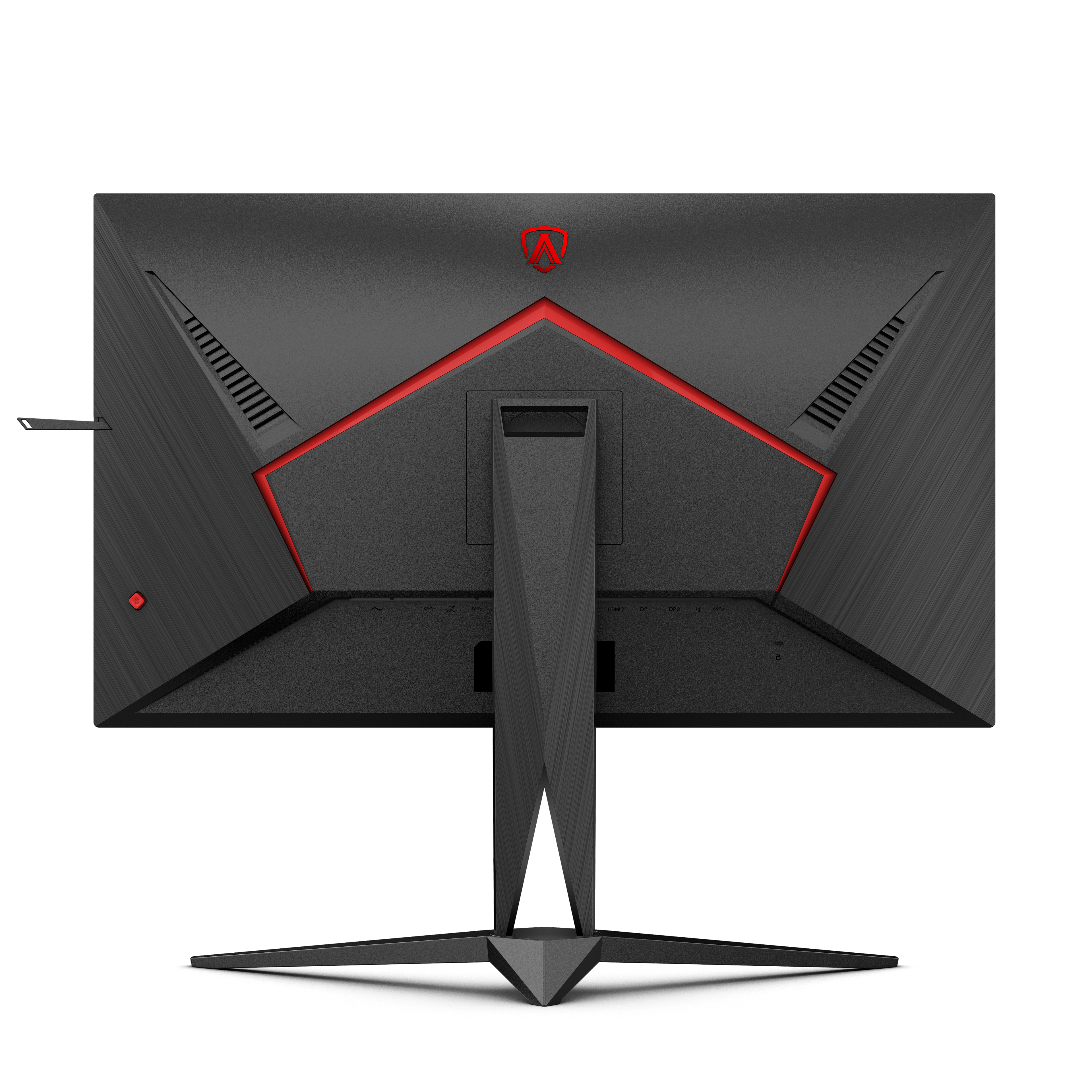 AOC AG275QX/EU Computerbildschirm 68,6 cm (27") 2560 x 1440 Pixel Quad HD Schwarz, Rot