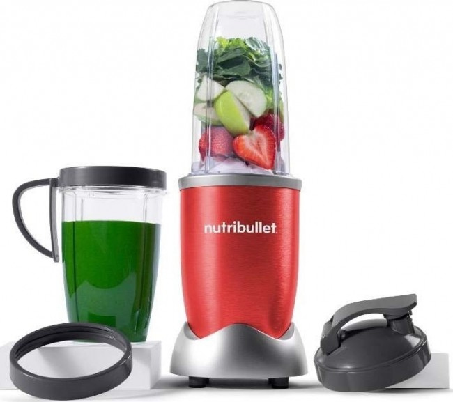 NutriBullet NB907R 0,9 l Kochmixer 900 W Rot, Silber