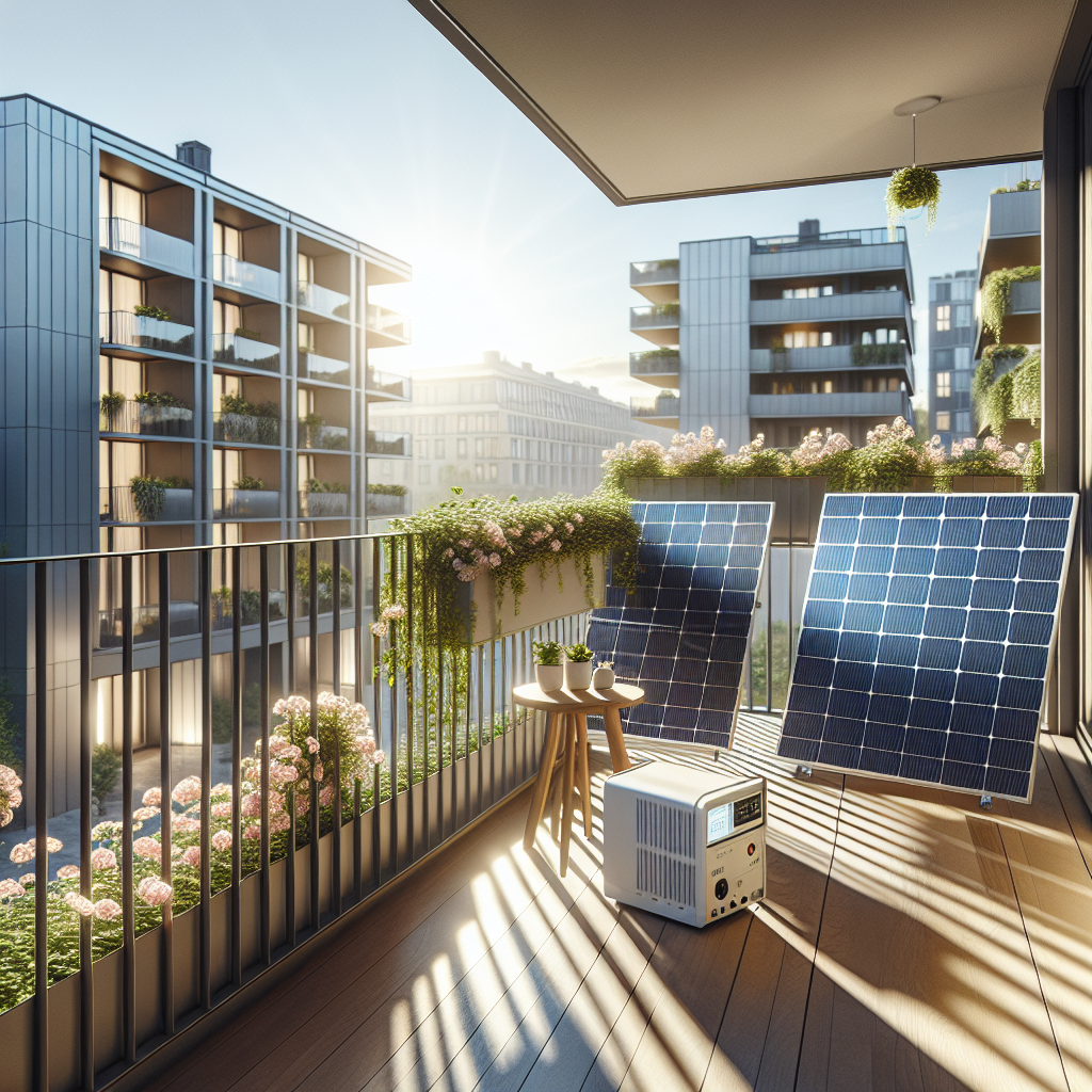 Balkonkraftwerke: Stromkosten sparen und umweltfreundlich leben