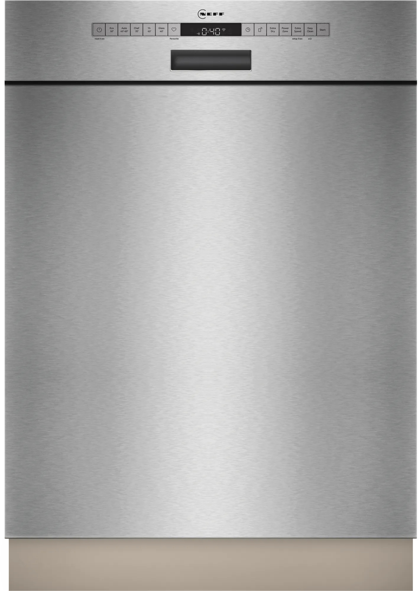 Neff S125HTS01E Spülmaschine Unterbau 13 Maßgedecke D