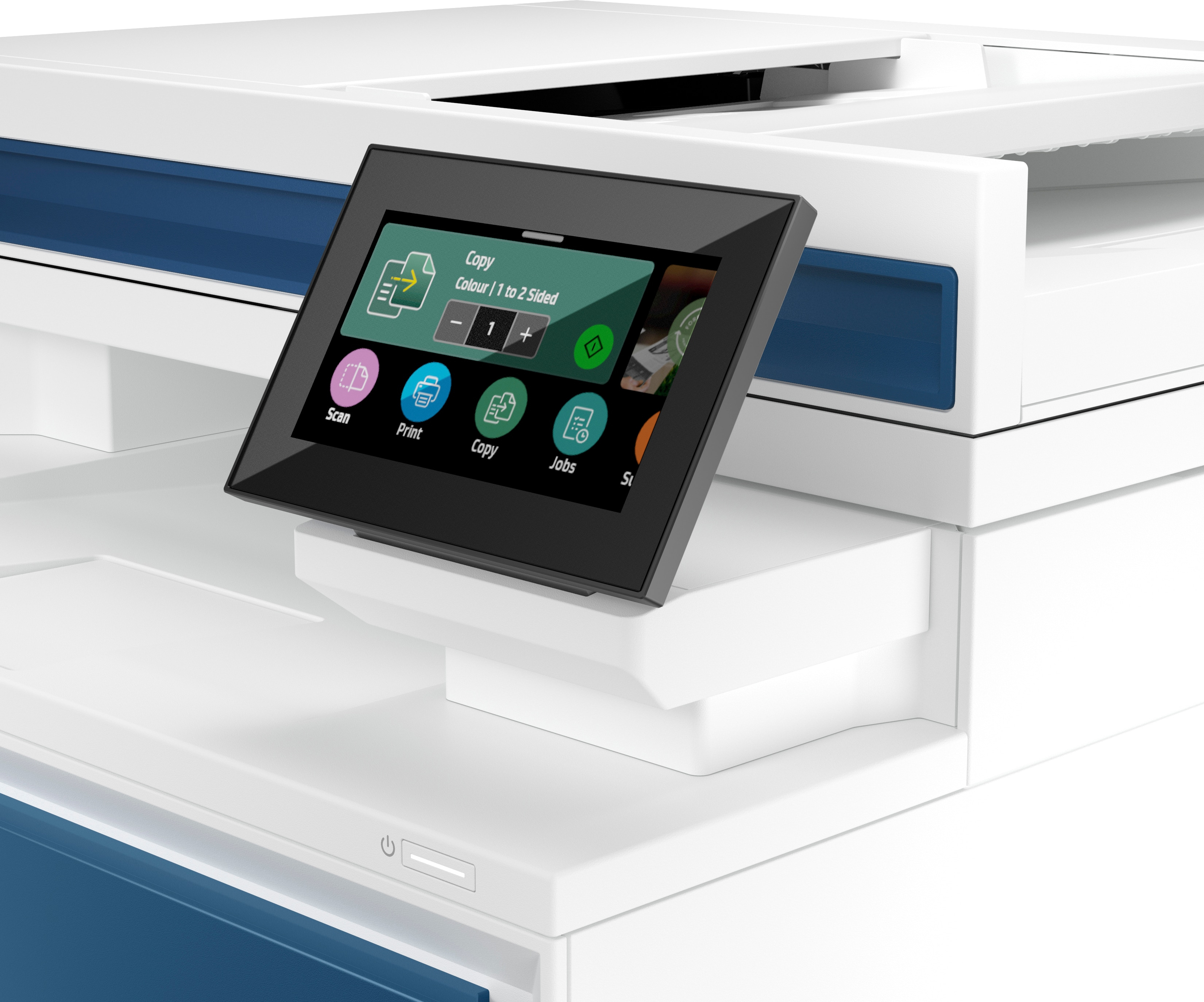 HP Color LaserJet Pro MFP 4302fdn Drucker, Farbe, Drucker für Kleine und mittlere Unternehmen, Drucken, Kopieren, Scannen, Faxen, Drucken vom Smartphone oder Tablet; Automatischer Vorlagenei