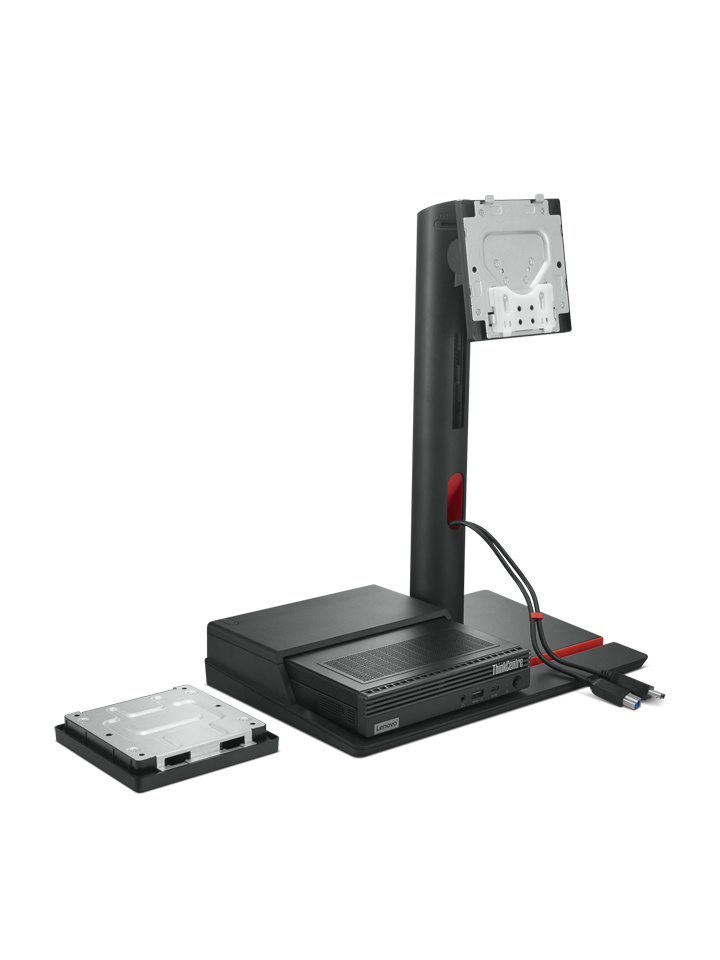 Lenovo 4XF1K03170 Flachbildschirm-Tischhalterung 68,6 cm (27") Schwarz Tisch/Bank