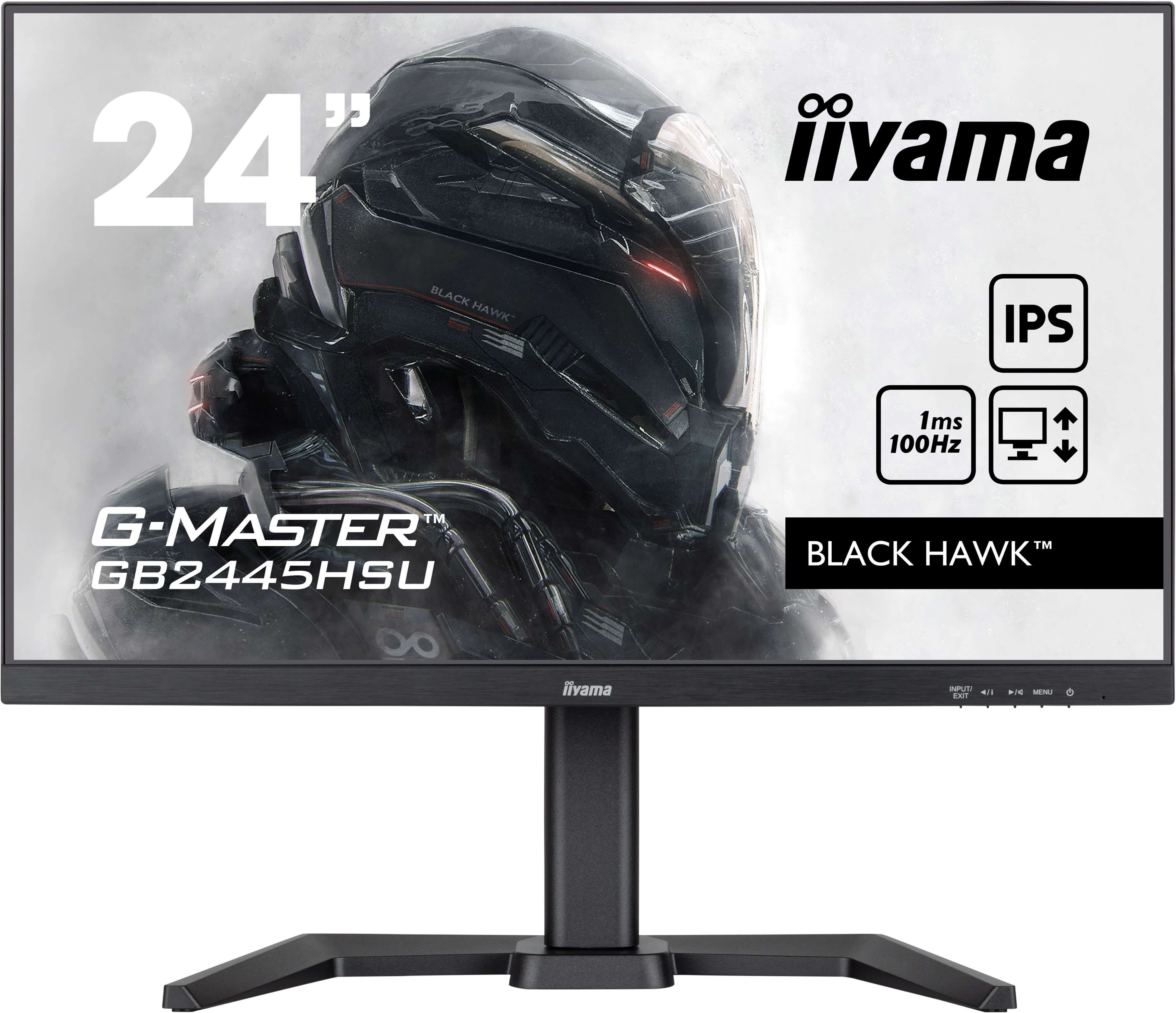iiyama G-MASTER GB2445HSU-B2 LED display 60,5 cm (23.8") 1920 x 1080 Pixel Full HD Schwarz