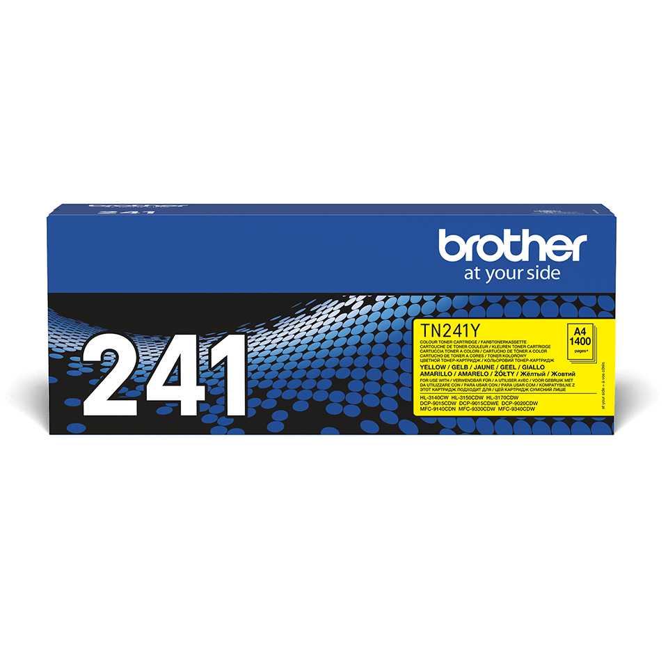 Brother TN-241Y toner kartuşu 1 adet Orijinal Sarı